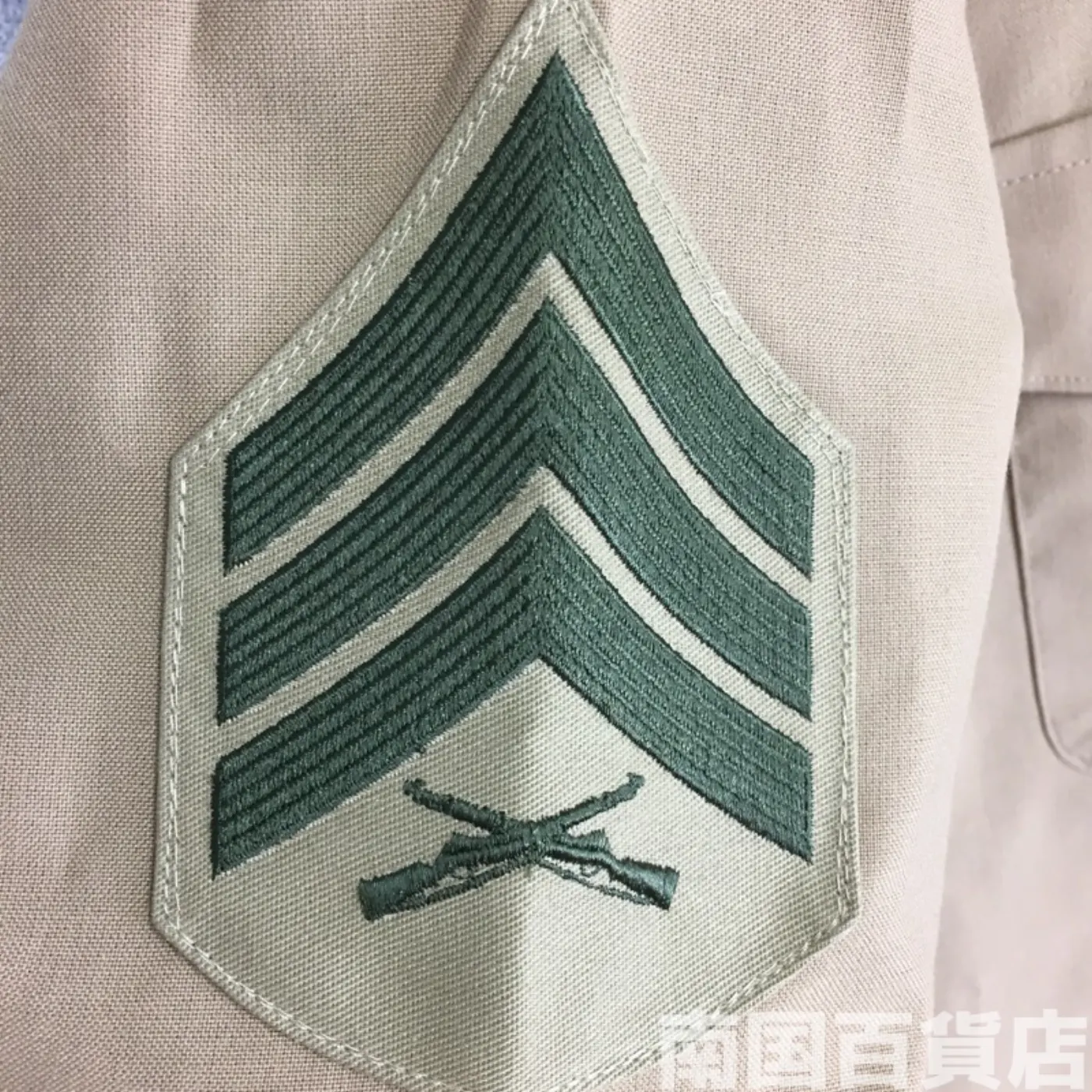 USMC カーキードレスシャツ (長袖) 16-36 中古良品 記録写真7