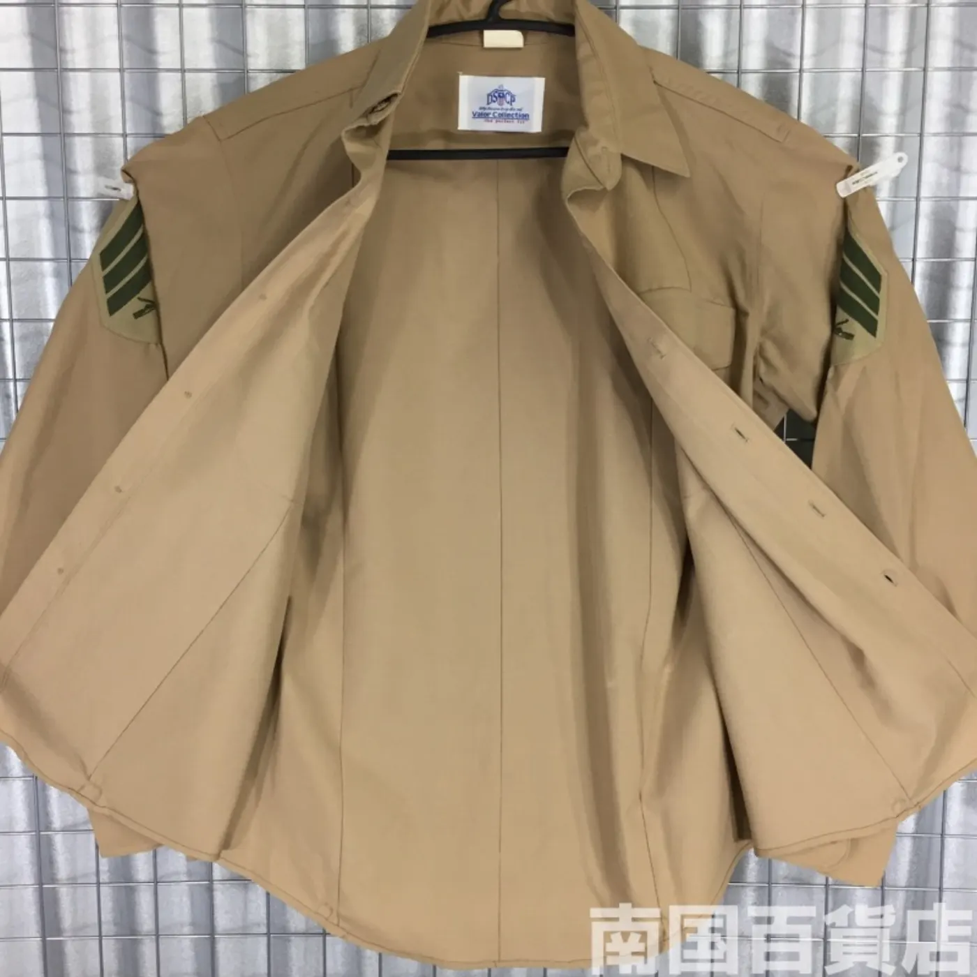 USMC カーキードレスシャツ (長袖) 16-36 中古良品 記録写真5