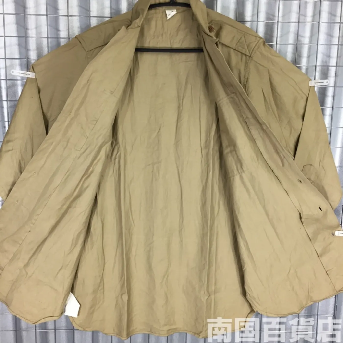USMC カーキードレスシャツ( 長袖)15-32 中古良品 記録写真7