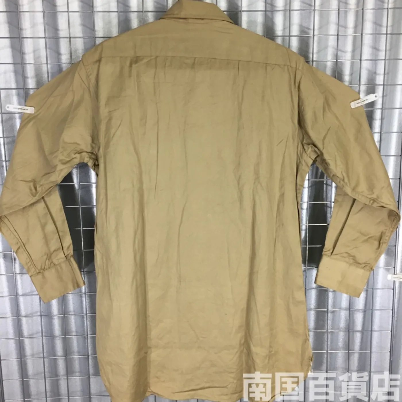 USMC カーキードレスシャツ( 長袖)15-32 中古良品 記録写真2