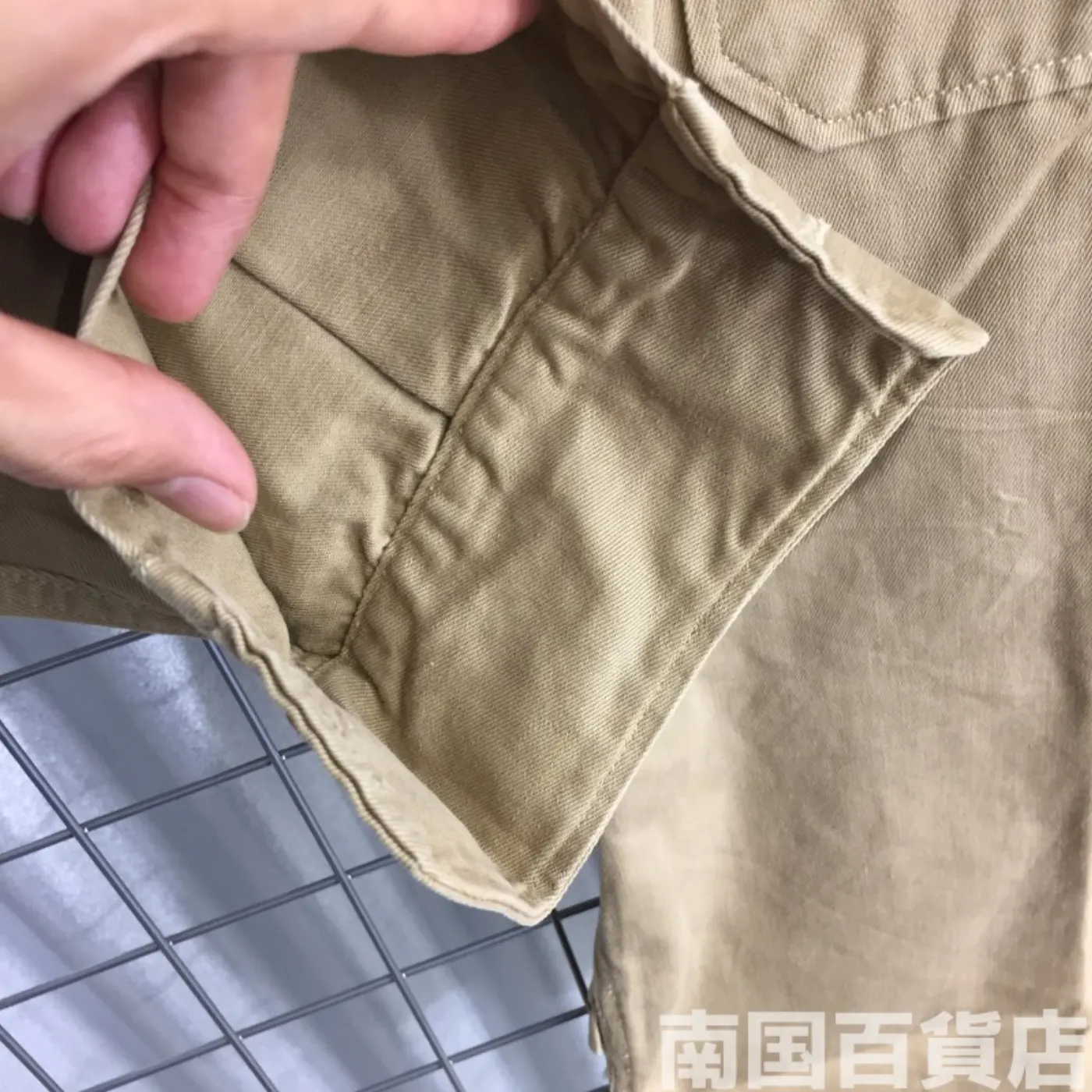 USMC カーキードレスシャツ （長袖） サイズ不明 中古良品 記録写真10