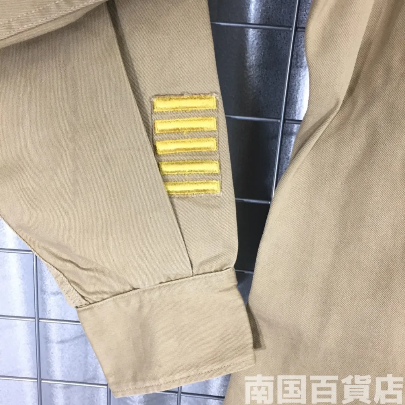USMC カーキードレスシャツ （長袖） サイズ不明 中古良品 記録写真9