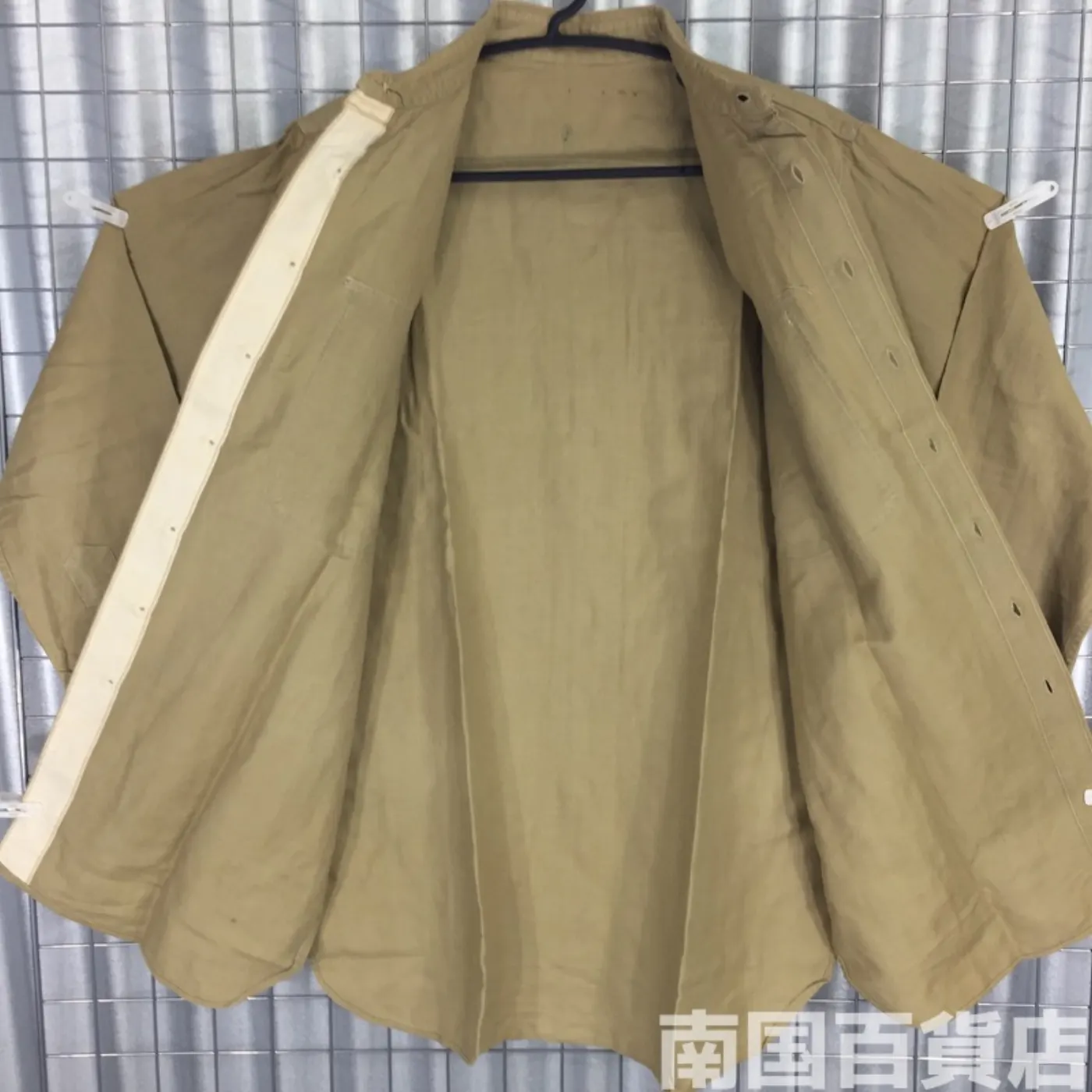 USMC カーキードレスシャツ (長袖) サイズ不明 中古良品 記録写真5
