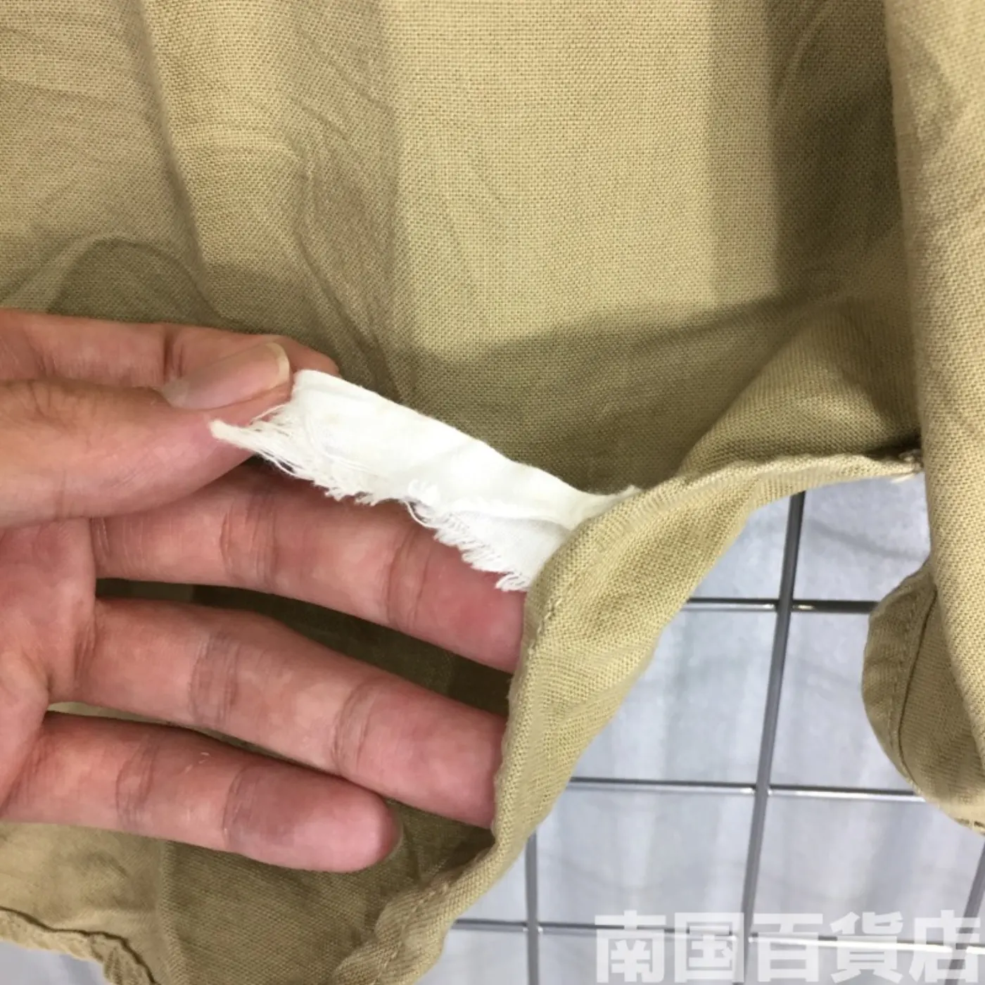 USMC カーキードレスシャツ (長袖) サイズ不明 中古良品 記録写真8