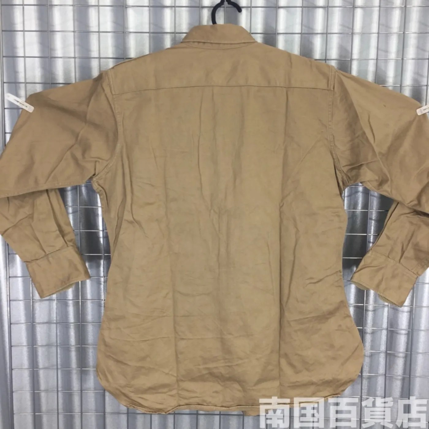 USMC カーキードレスシャツ （長袖） 15 1/2 - 32 中古品 記録写真2