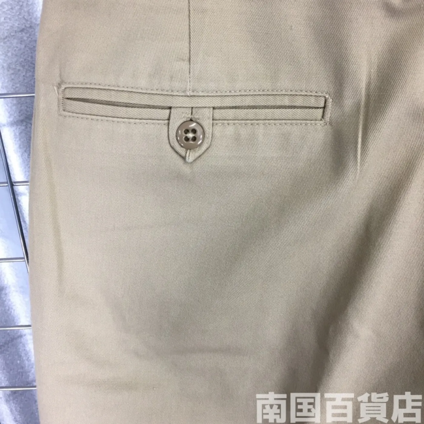 カーキードレスパンツ 32R 中古良品 記録写真10