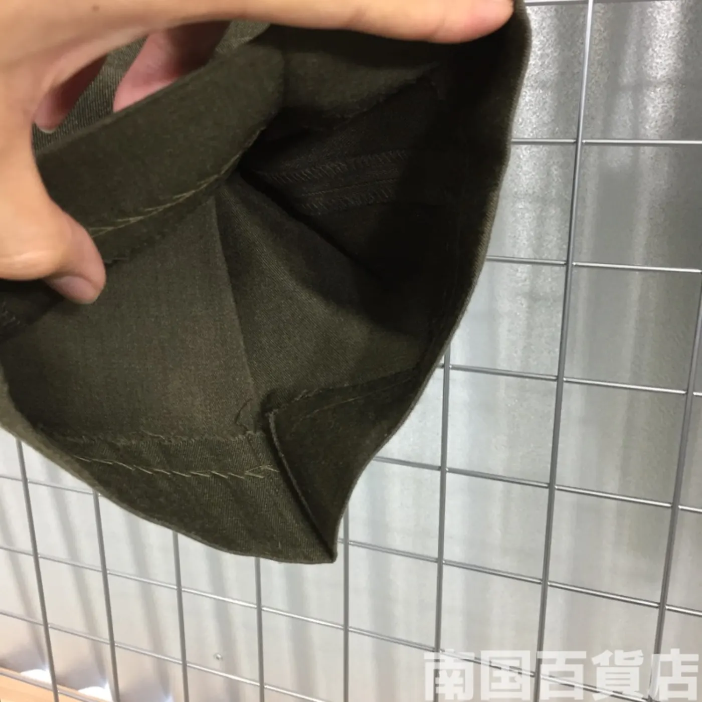 TROUSERS MEN’S POLY/WOOL MARINE CORPS GREEN SHADE 2212 35L 中古良品 記録写真10