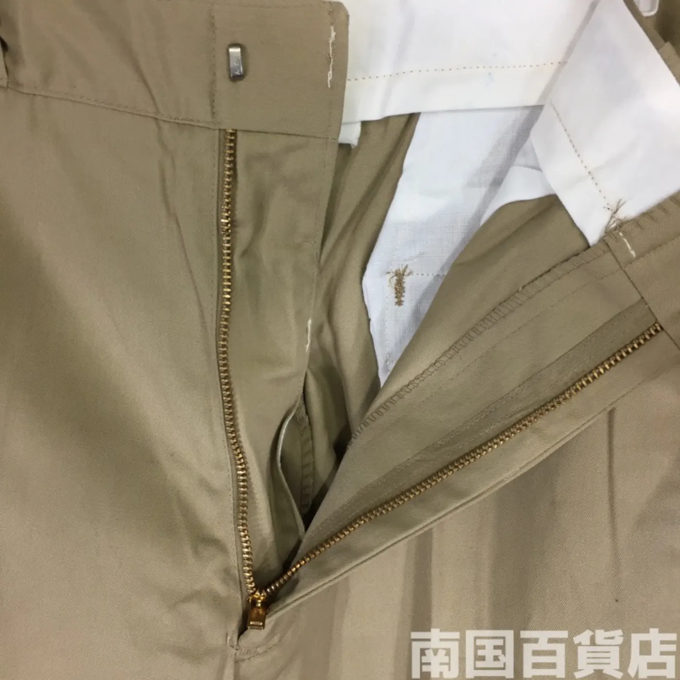 カーキードレスパンツ 30×31 新品 記録写真5