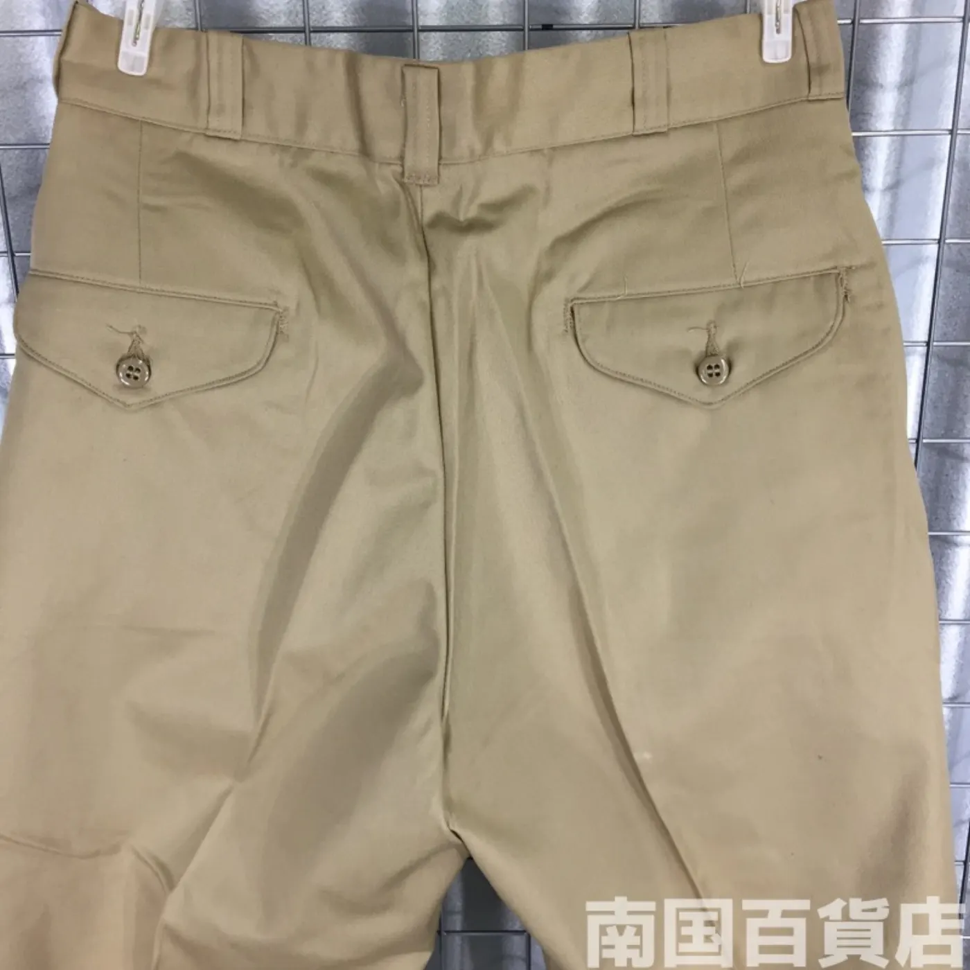 カーキードレスパンツ 30-31 新品 記録写真6