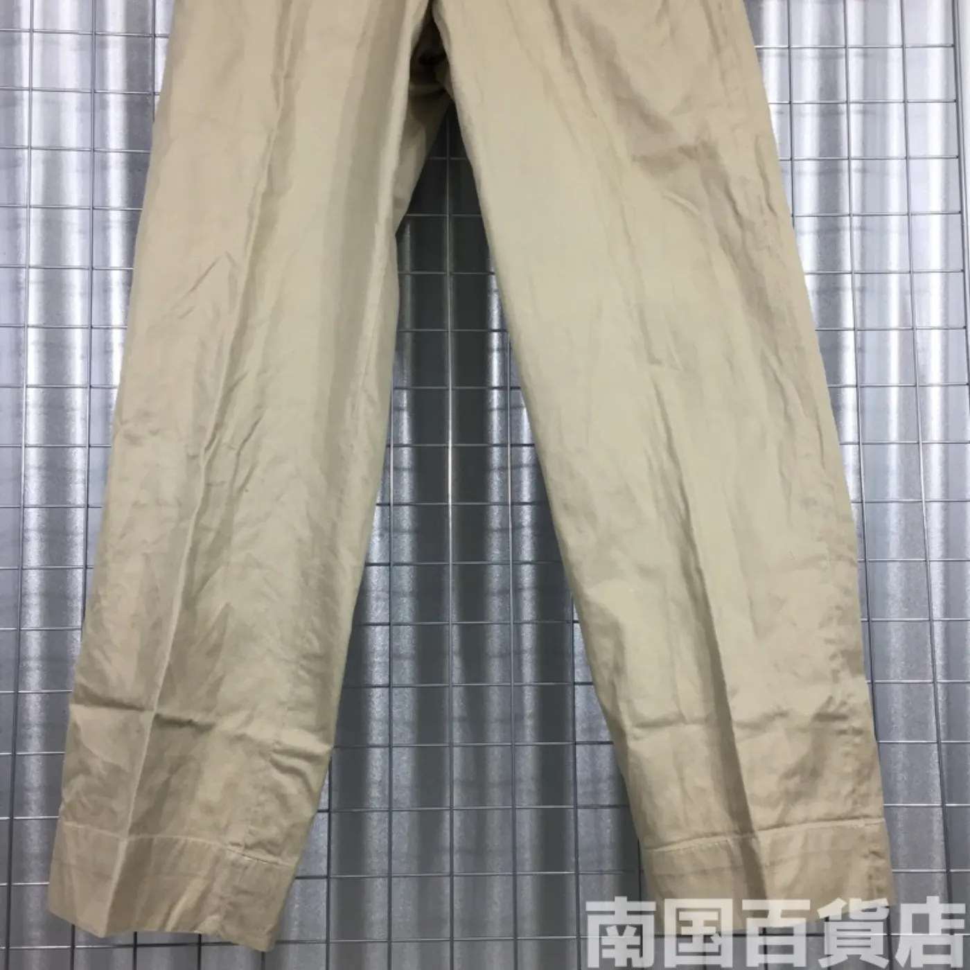 カーキードレスパンツ 30L 中古良品 記録写真8
