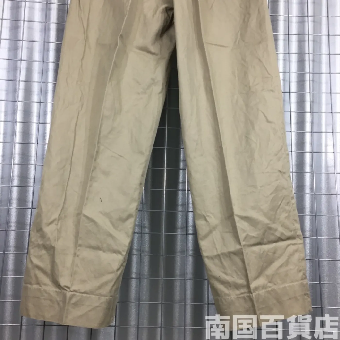 カーキードレスパンツ 30L 中古良品 記録写真9