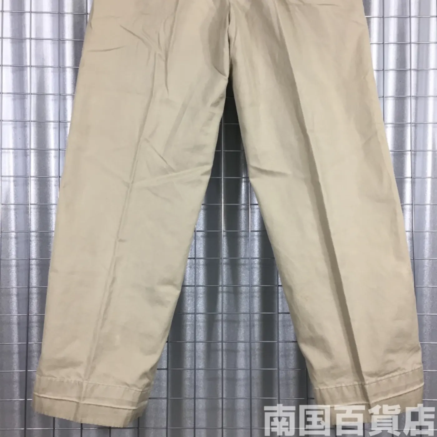 カーキードレスパンツ 30L 中古良品 記録写真9