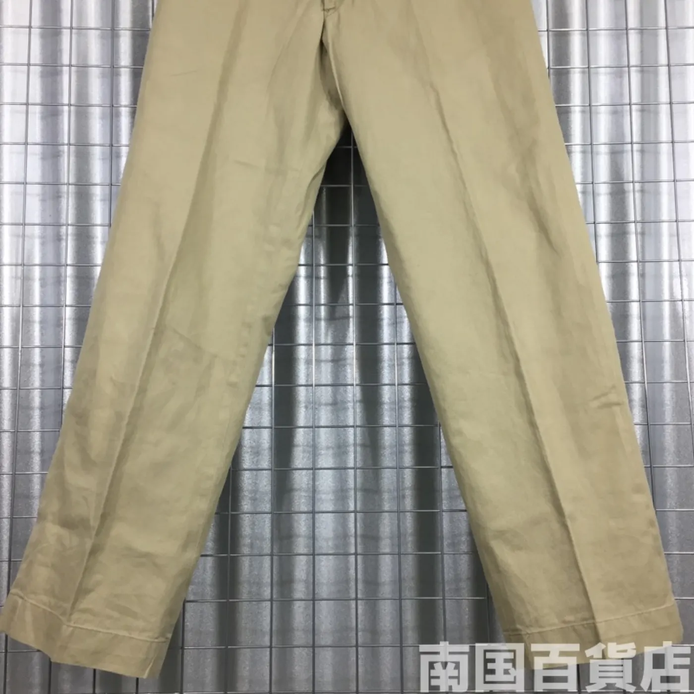 カーキードレスパンツ 30×31 中古良品 記録写真7