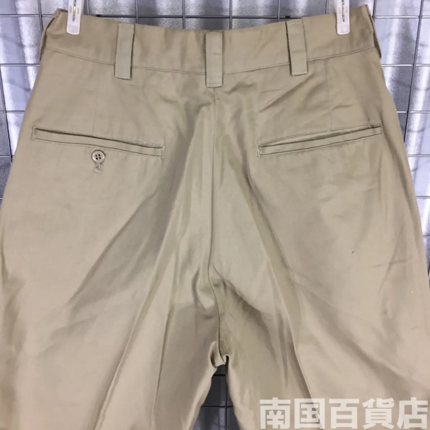 カーキードレスパンツ 30R 新品 記録写真5