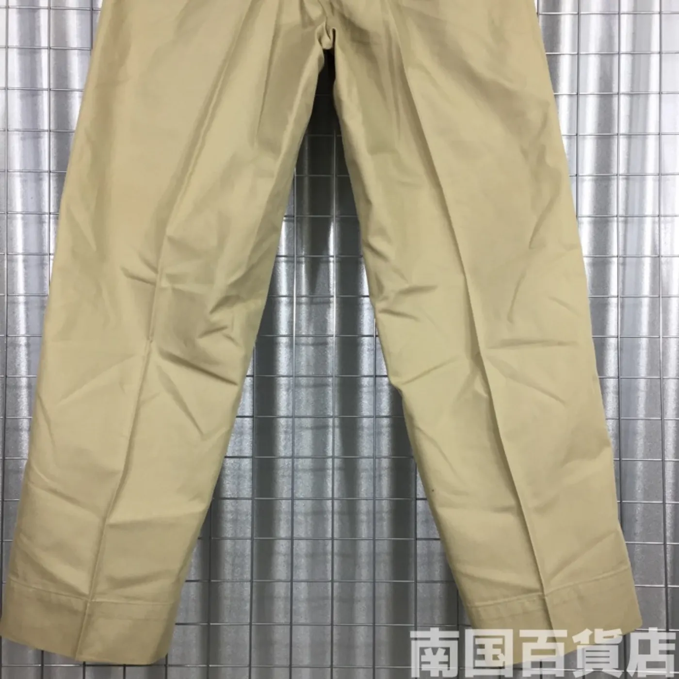 カーキードレスパンツ 30R 新品 記録写真8