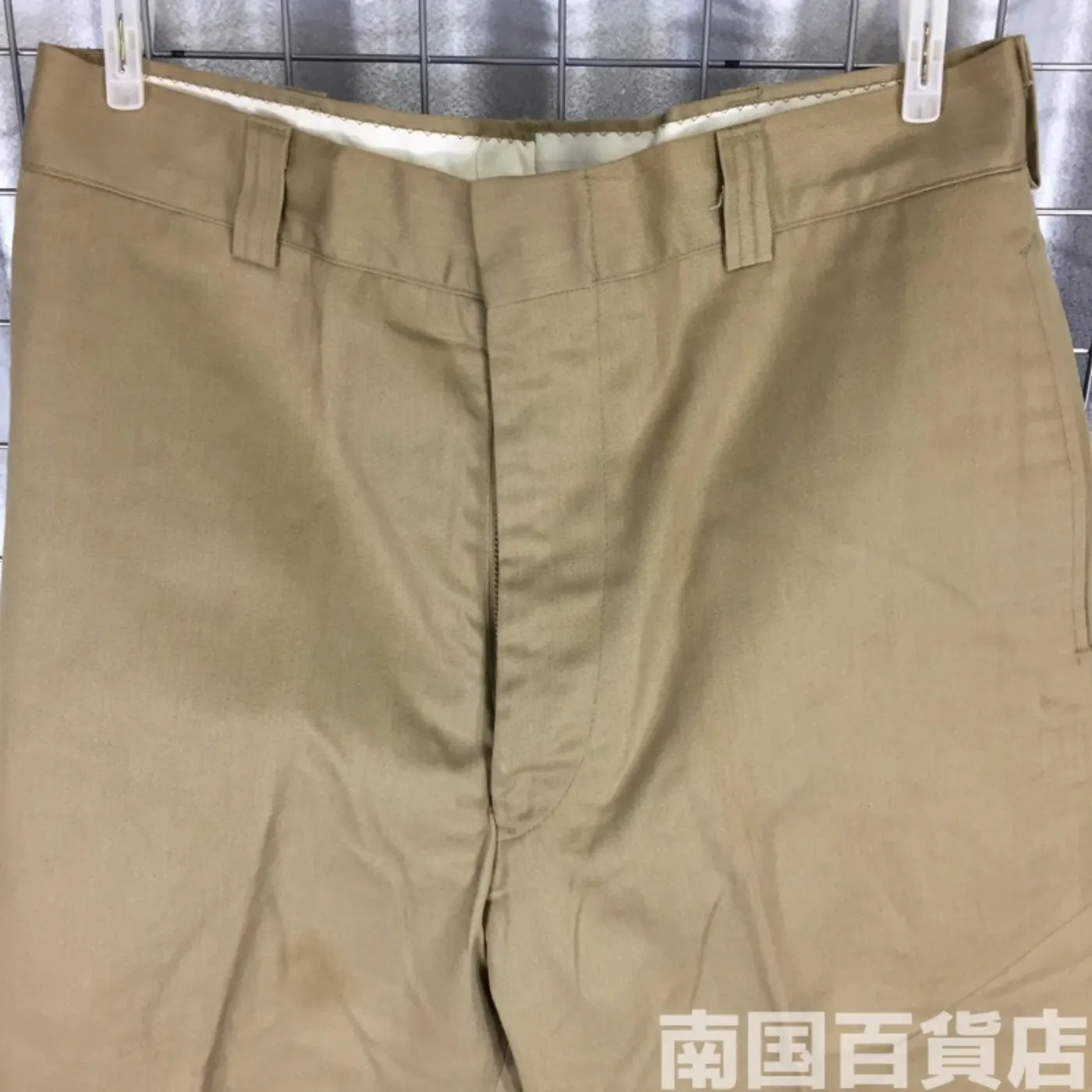 カーキードレスパンツ 30R 新品 記録写真4