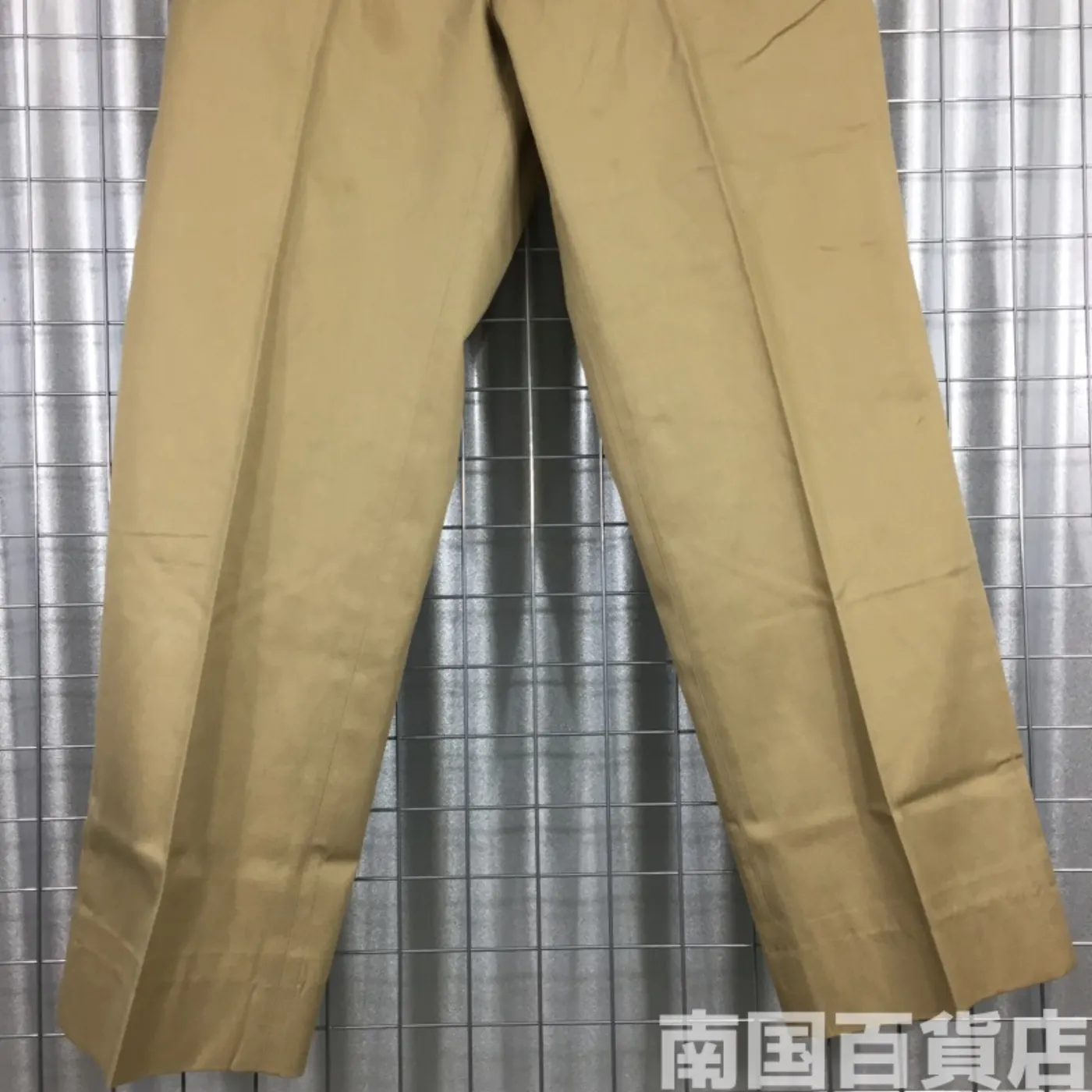 カーキードレスパンツ 30R 新品 記録写真7