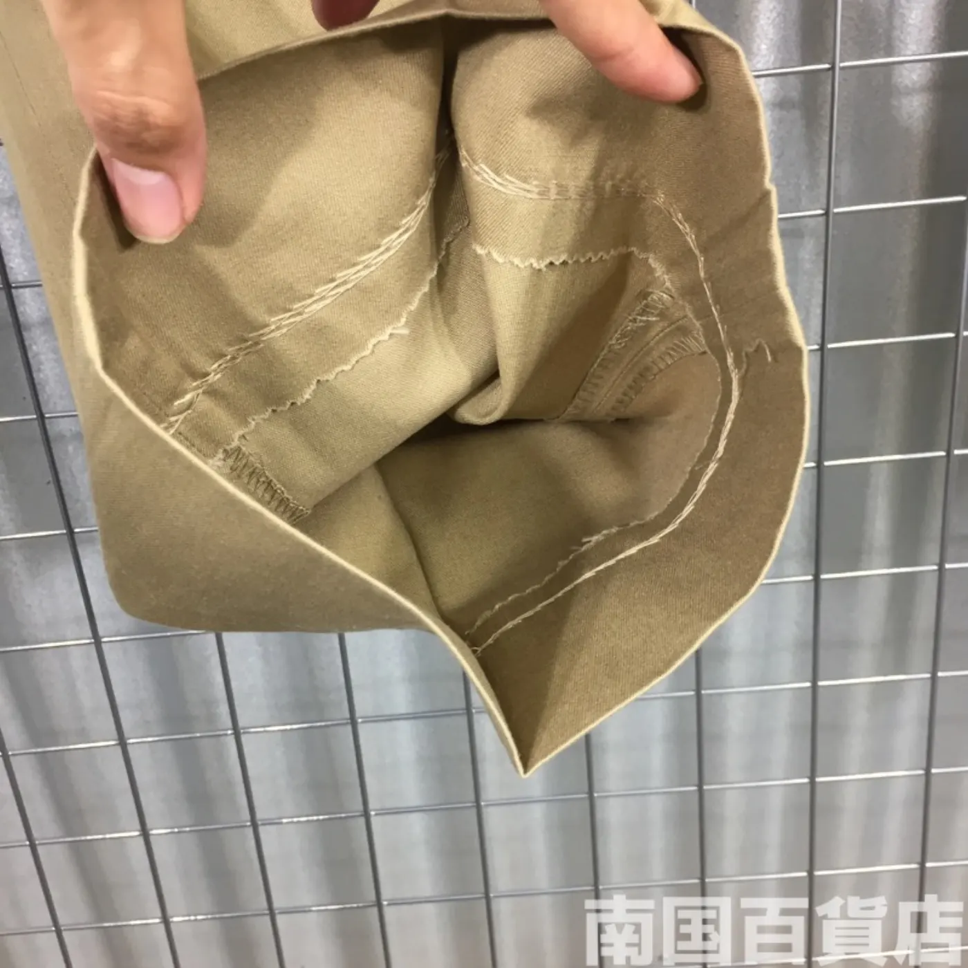 カーキードレスパンツ 30R 新品 記録写真11