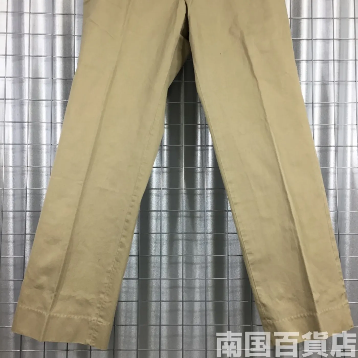 カーキードレスパンツ 30×31 中古良品 記録写真7