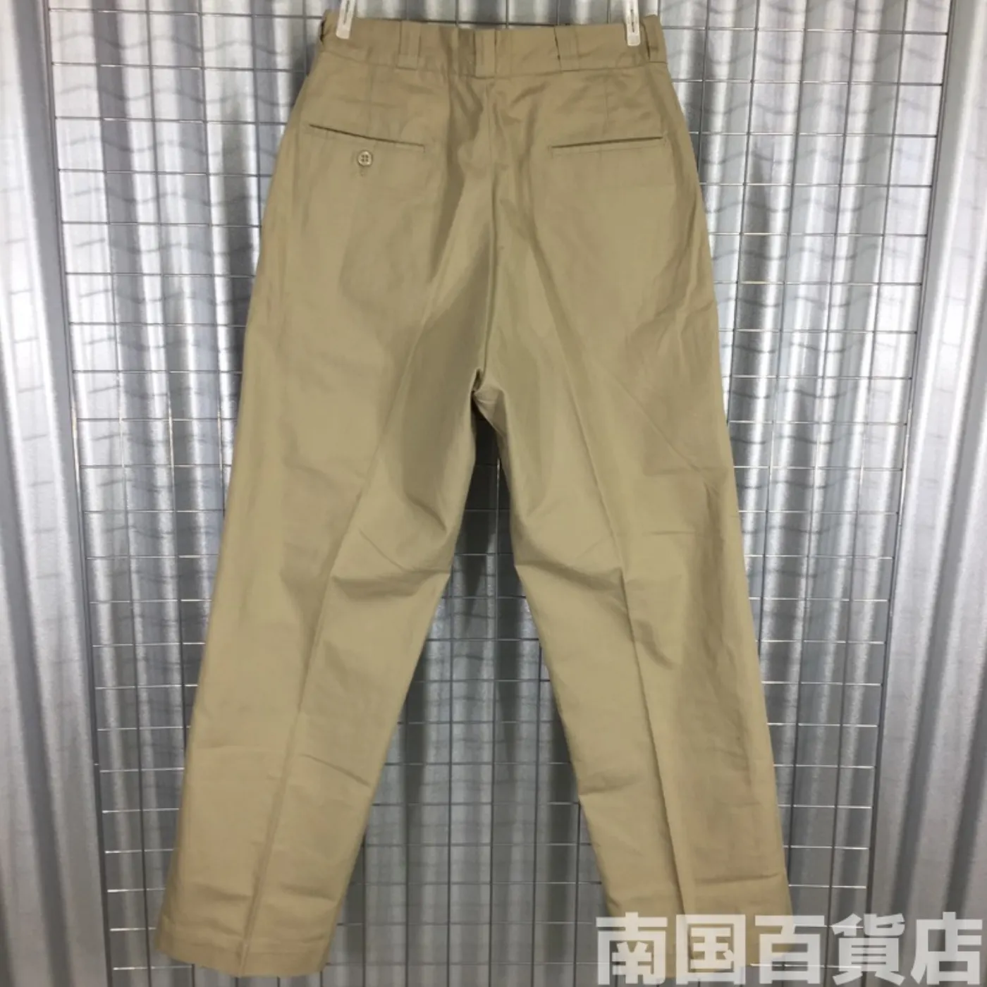 カーキードレスパンツ 30×31 新品 記録写真2