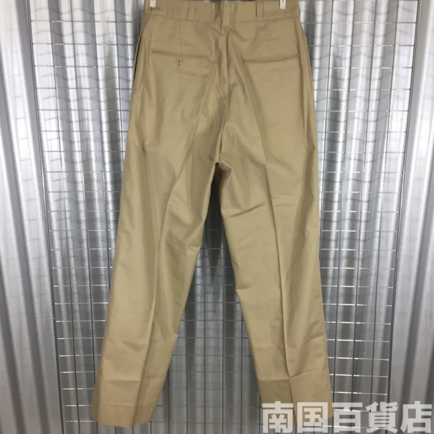カーキードレスパンツ 30×31 新品 記録写真2