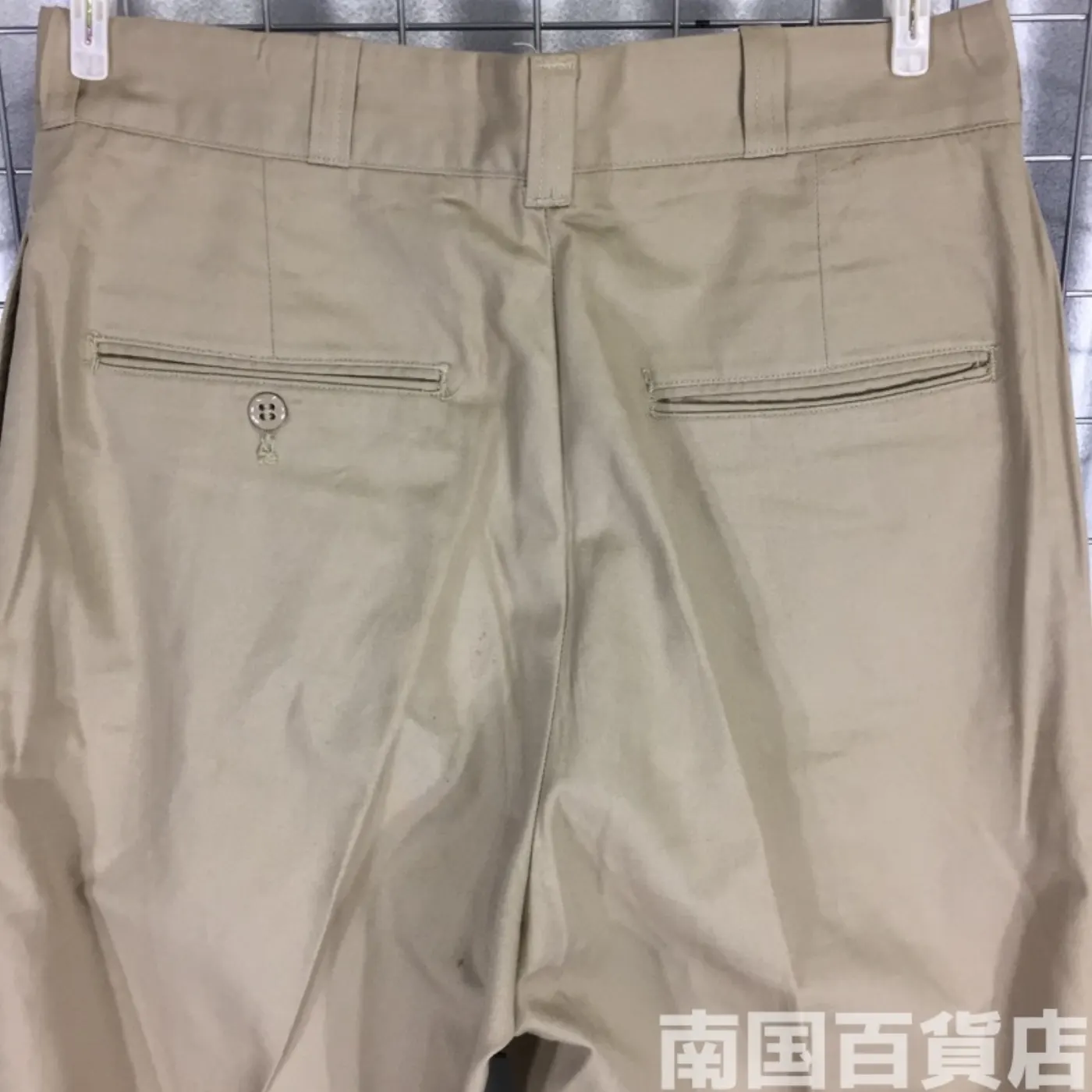 カーキードレスパンツ 30×31 新品 記録写真7