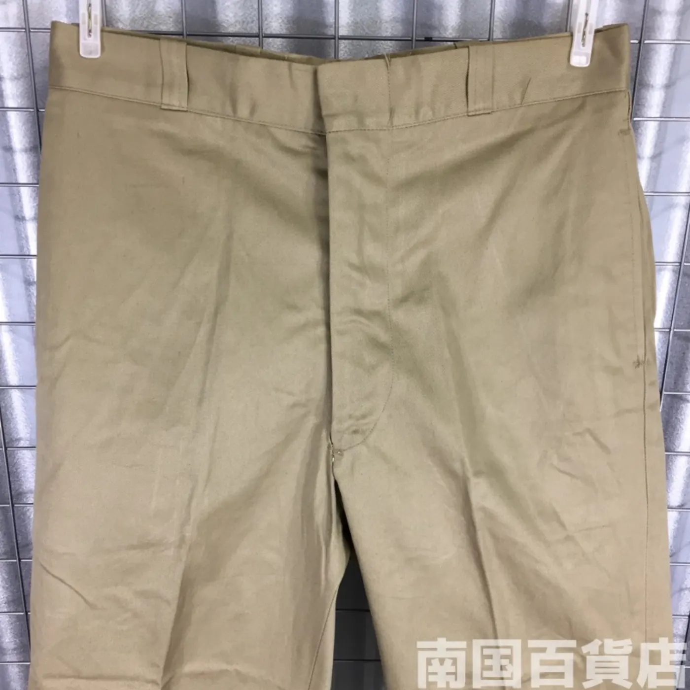 カーキードレスパンツ 30×31 中古品 記録写真4