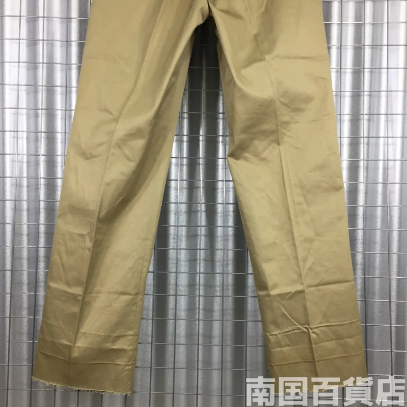 カーキードレスパンツ 30×31 中古品 記録写真10