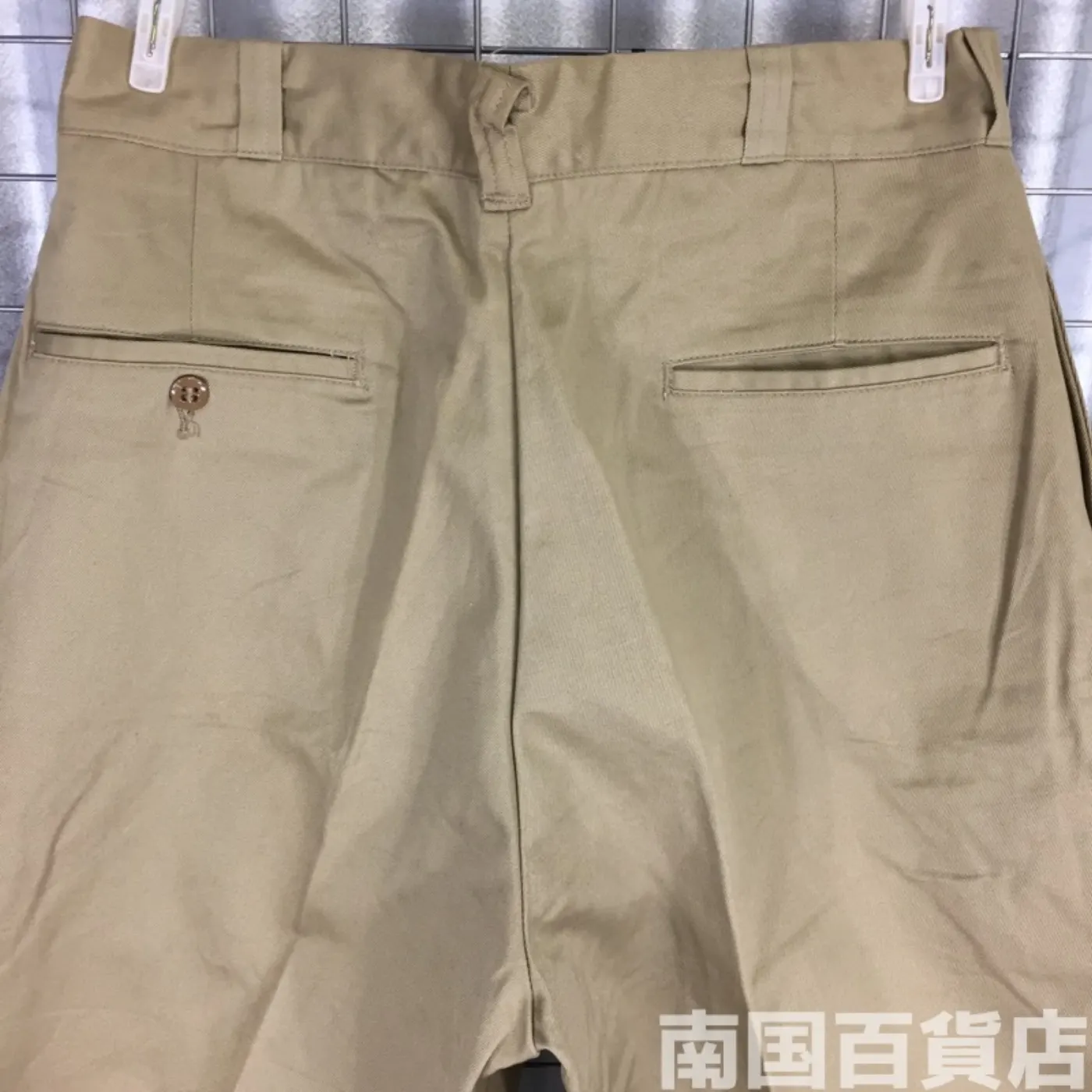 カーキードレスパンツ 30×31 新品 記録写真6