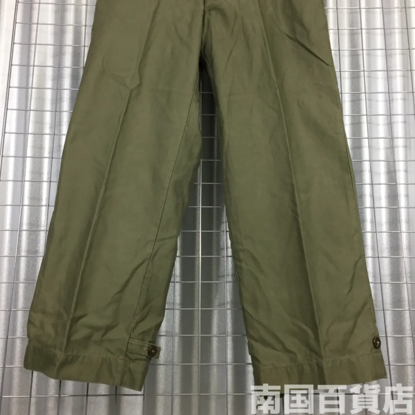 M65 フィールド パンツ 30×30 中古良品 サスペンダー付 記録写真7