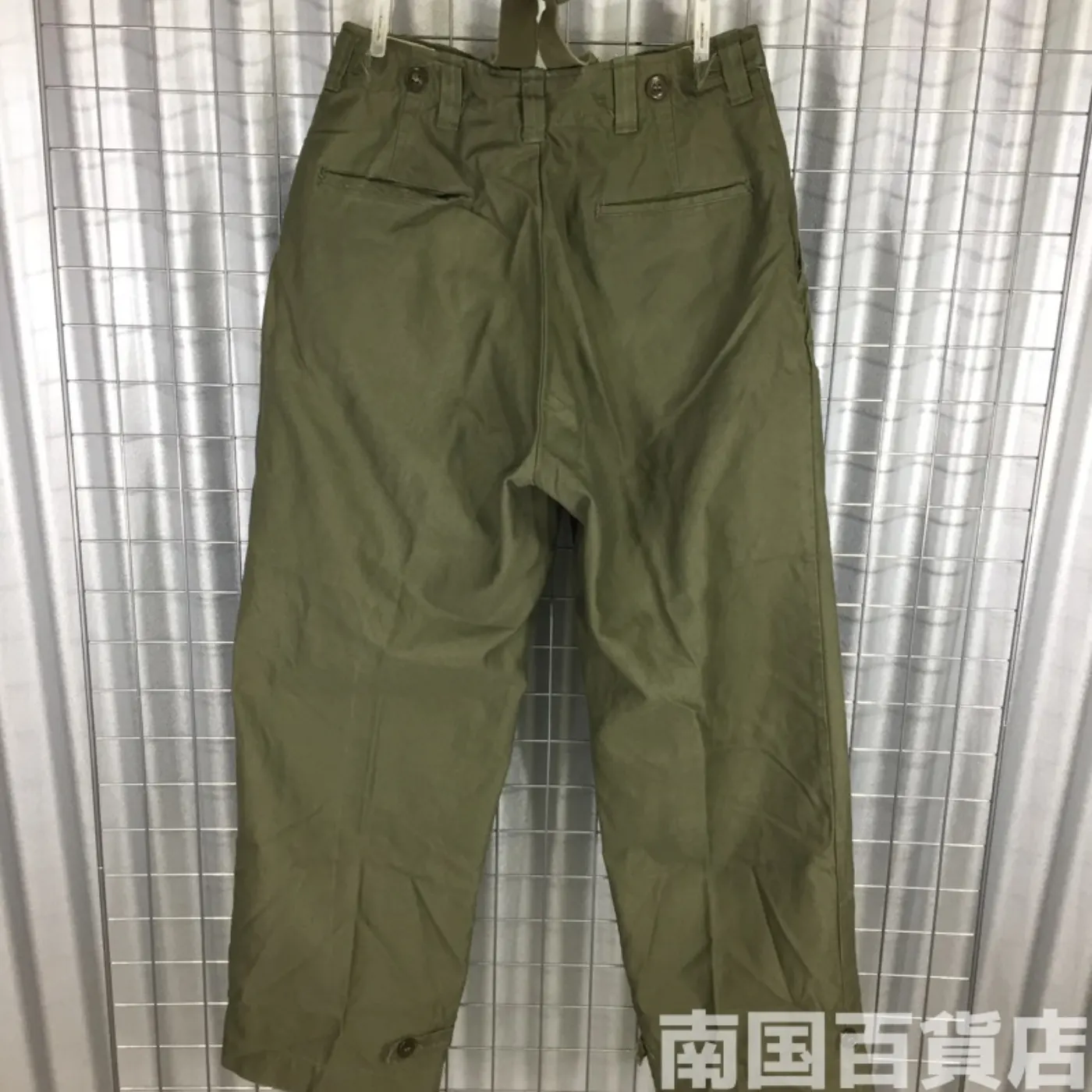 M65 フィールド パンツ 30×30 中古良品 サスペンダー付 記録写真2