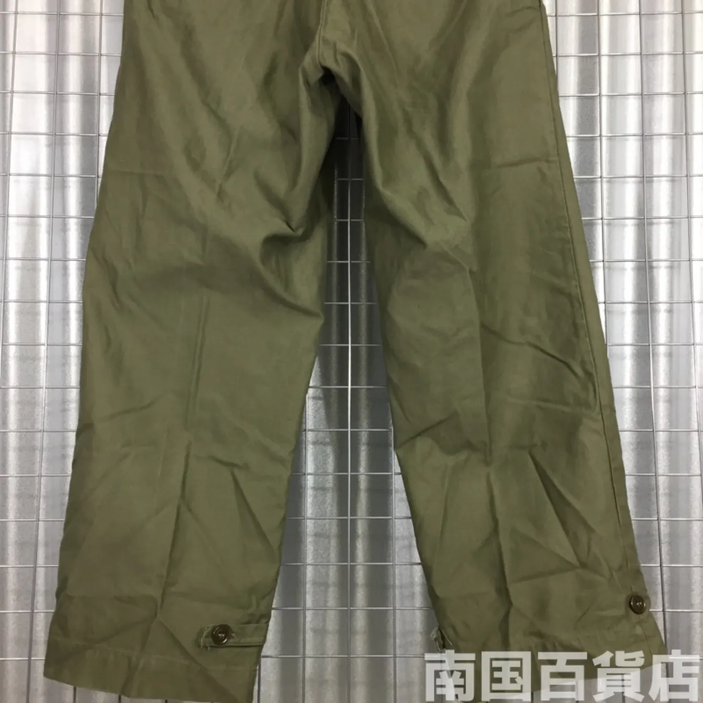 M65 フィールド パンツ 30×30 中古良品 サスペンダー付 記録写真8