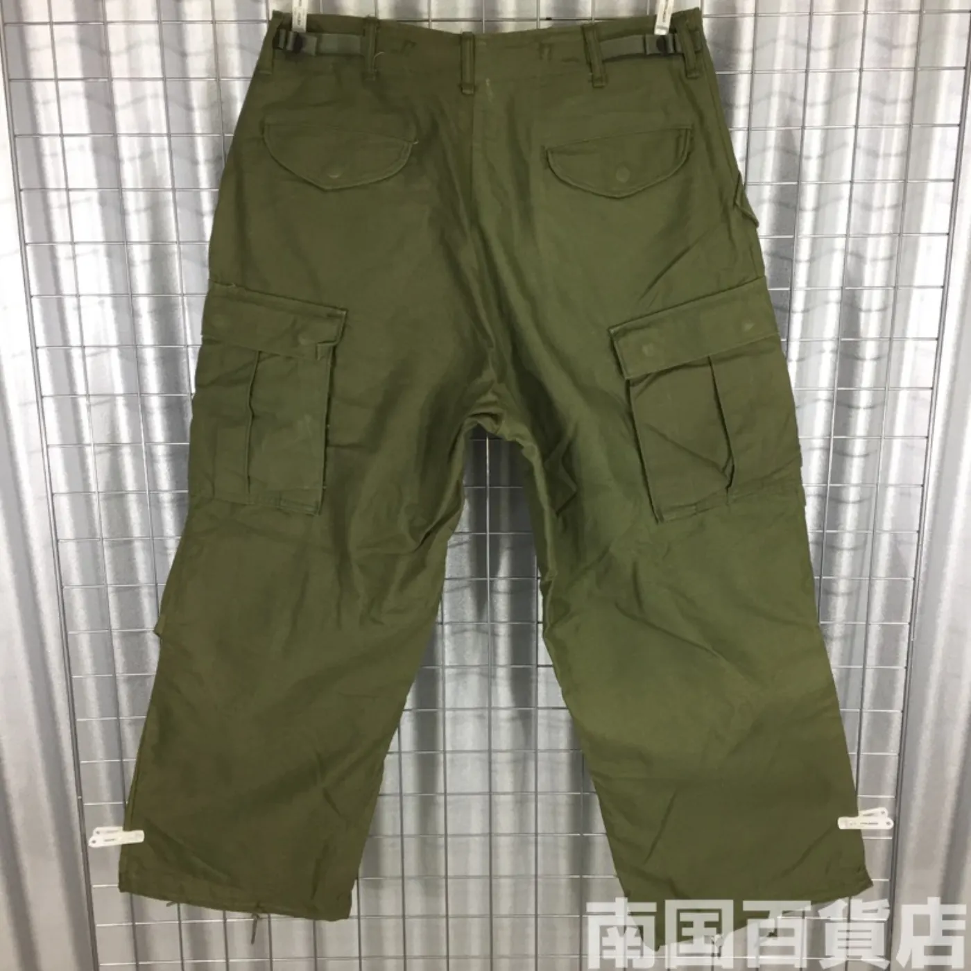 M65 フィールド パンツ 希少 デッドストック SSサイズ OD ブラスジッパー 新品 記録写真2