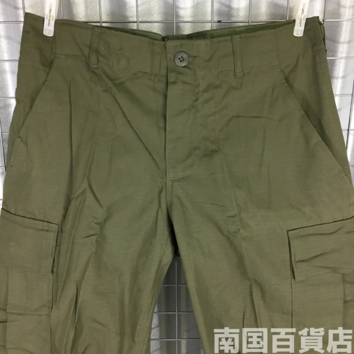 ジャングルファティーグ パンツOD S-S 新品 記録写真2