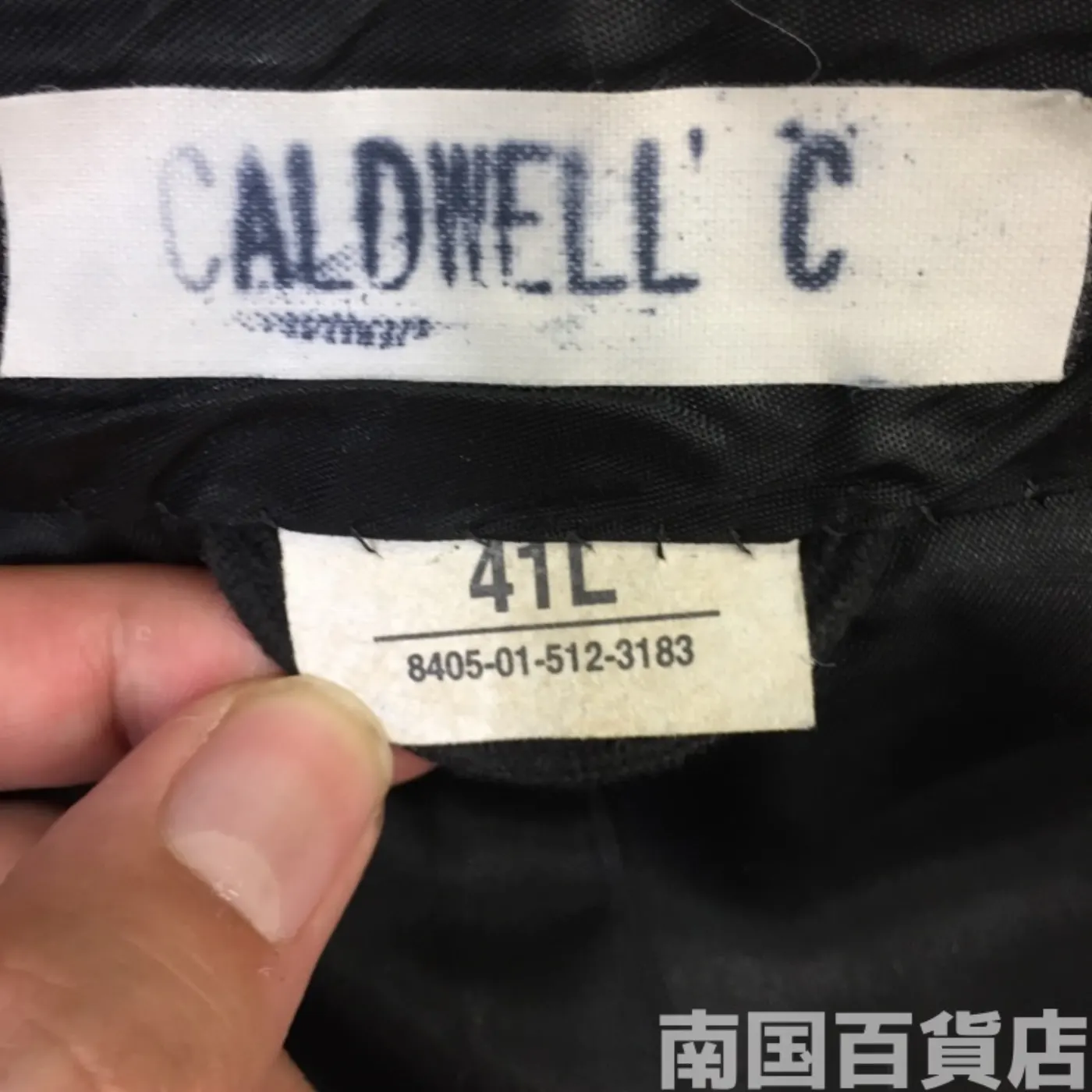 COAT MAN’S POLY/WOOL GABARDINE MC SH 2312 41L 中古良品 記録写真5