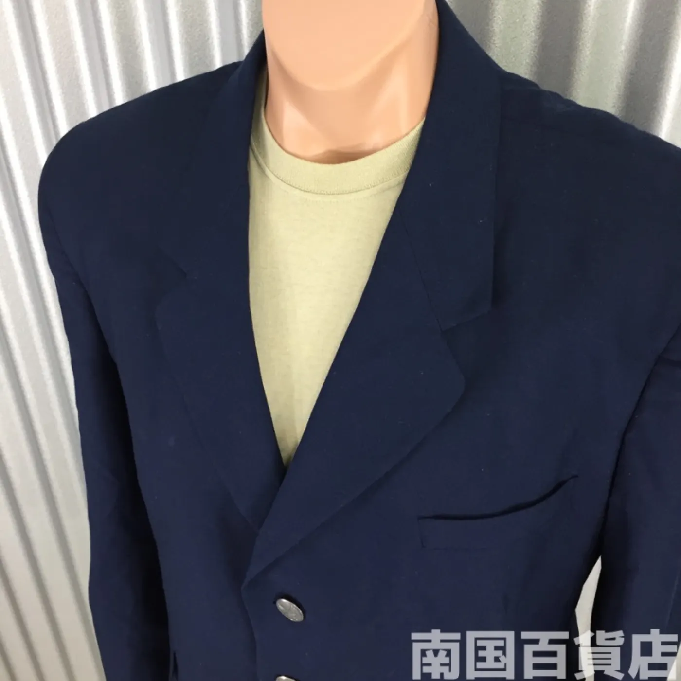 COAT MAN’S AIR FORCE BLUE 46R 中古良品 記録写真7
