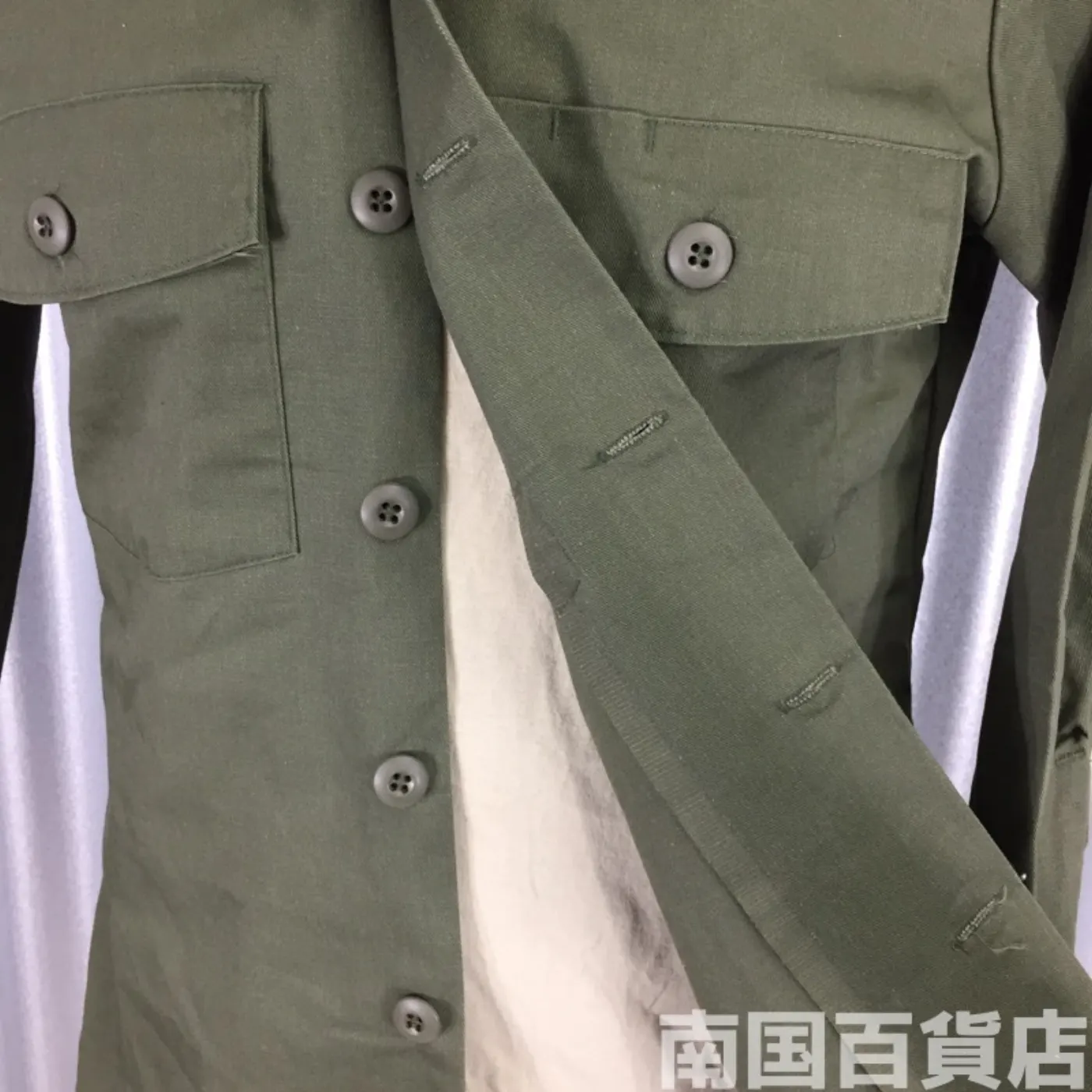 OG-507ユーティリティーシャツ 15 1/2×31 新品 記録写真8