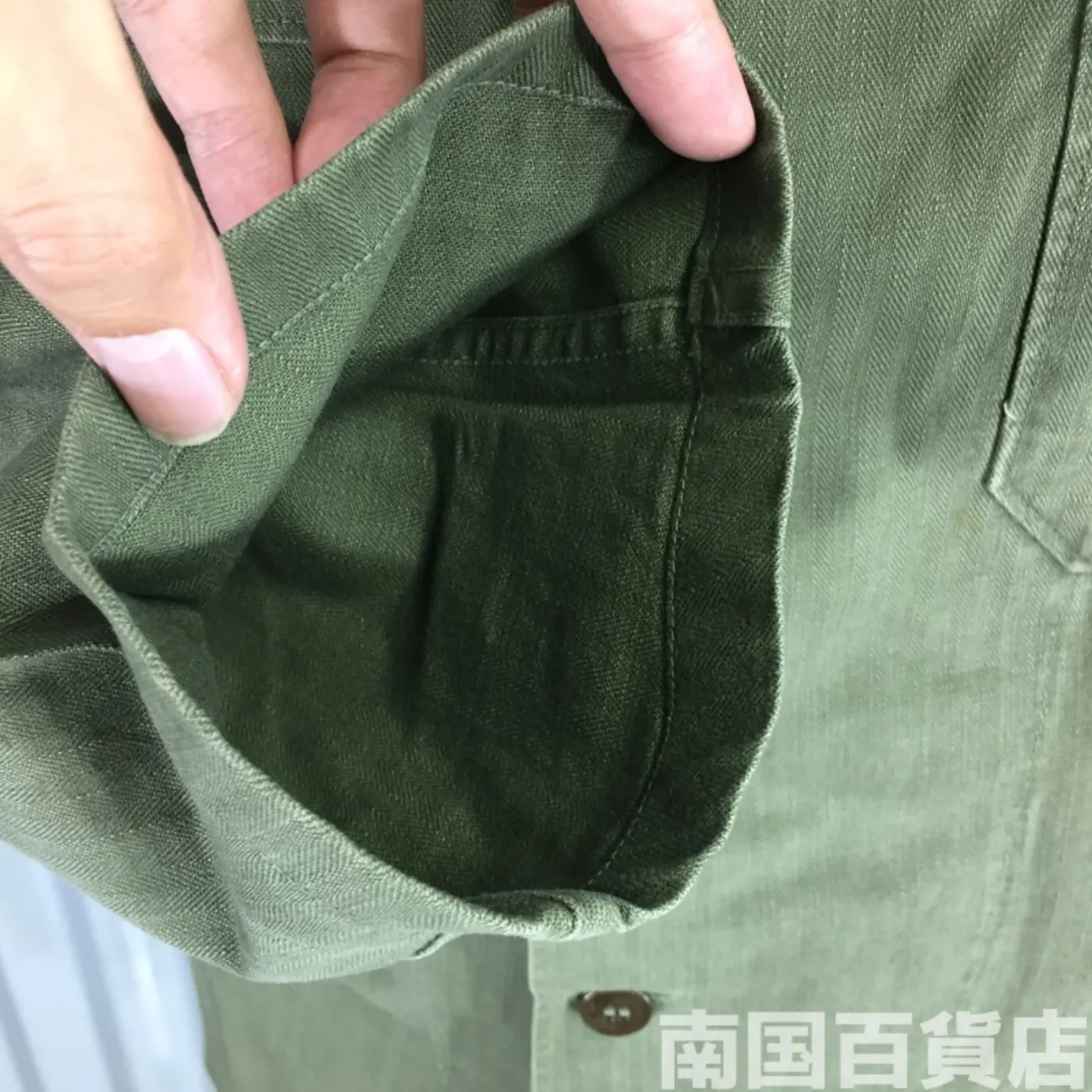 ユーティリティーシャツ サイズ不明 中古良品 記録写真7