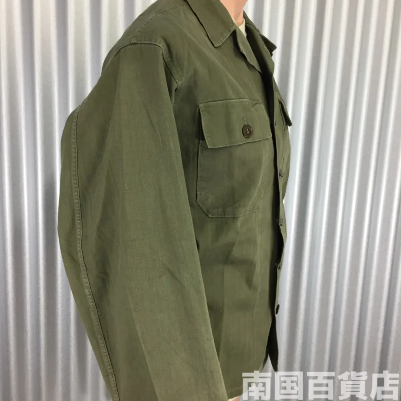 ユーティリティーシャツ サイズ不明 中古良品 記録写真2