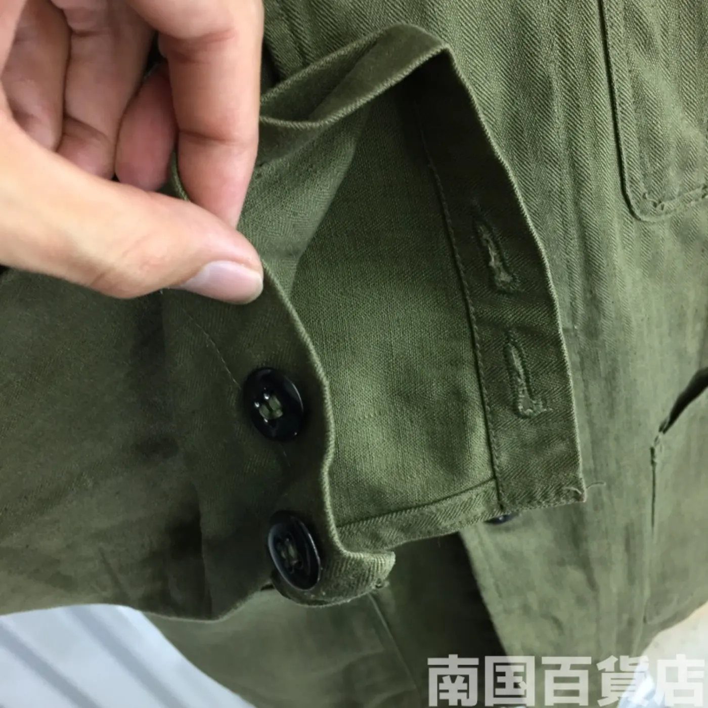 ユーティリティーシャツ 36 中古良品 記録写真7