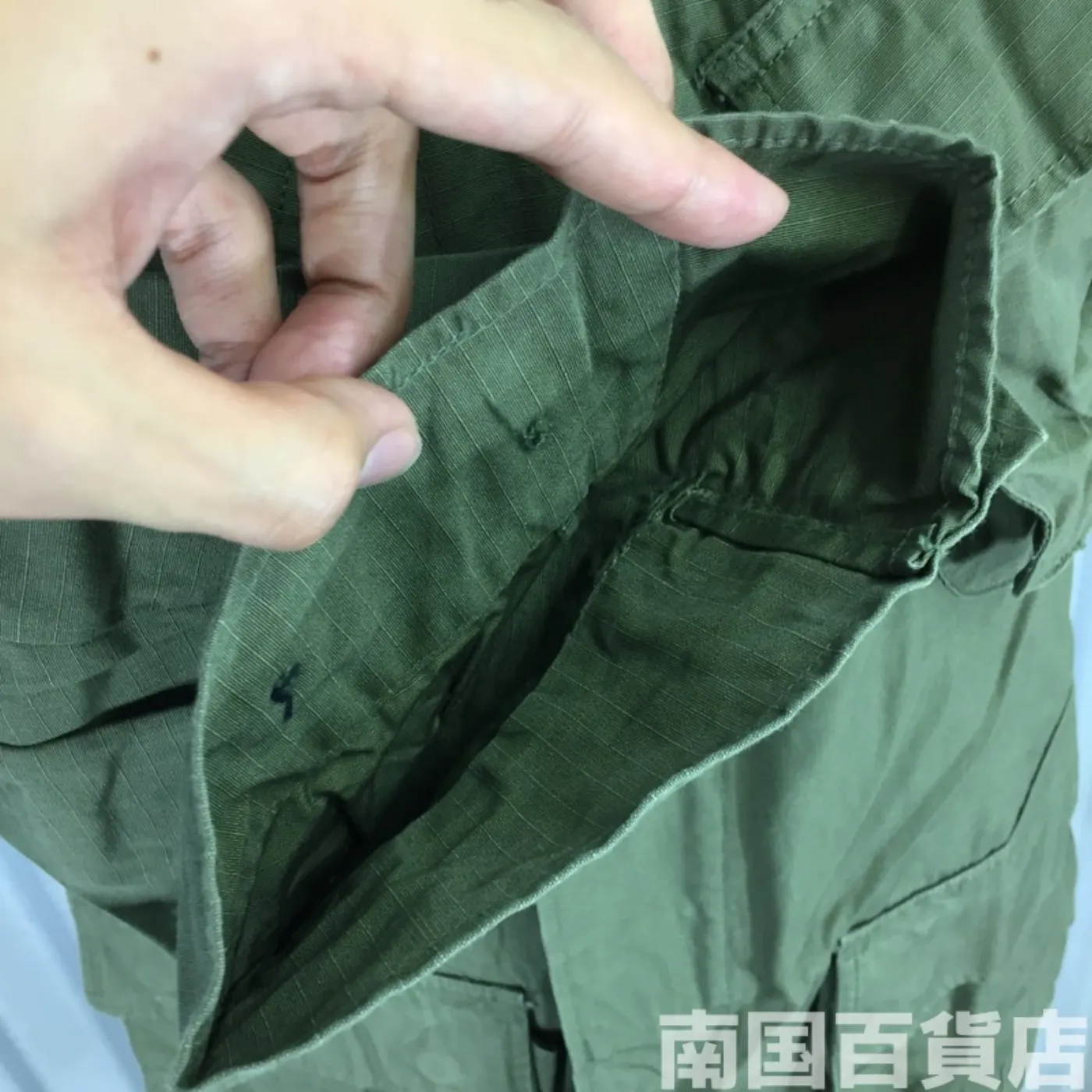 US ARMYジャングル ファティーグCOAT S-S 中古良品 記録写真8
