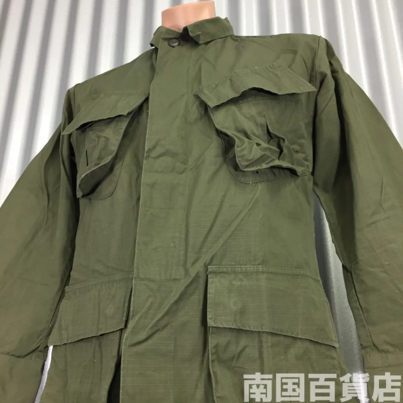 US ARMYジャングル ファティーグCOAT S-S 中古良品 記録写真2
