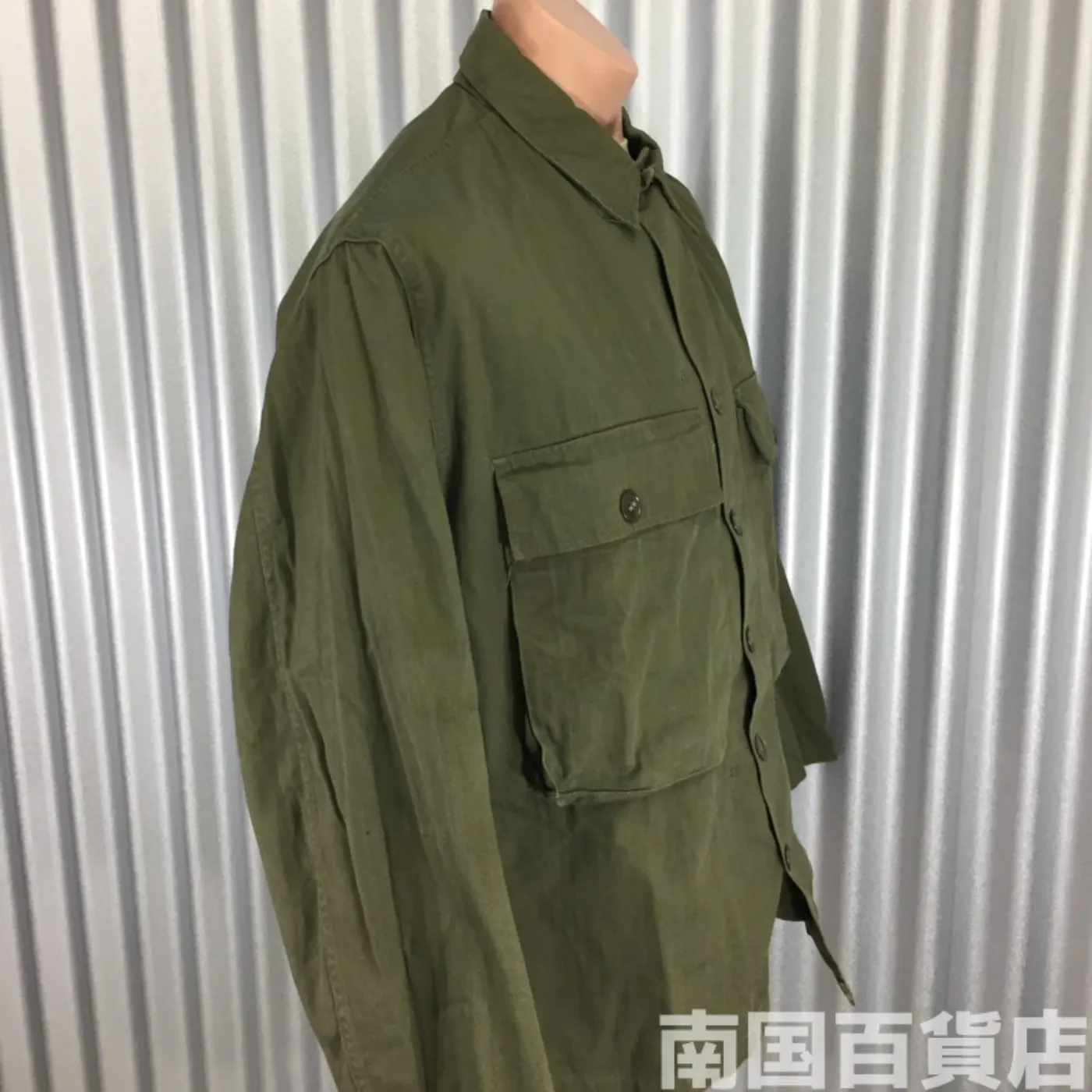 ユーティリティーシャツ 36R 中古良品 記録写真2