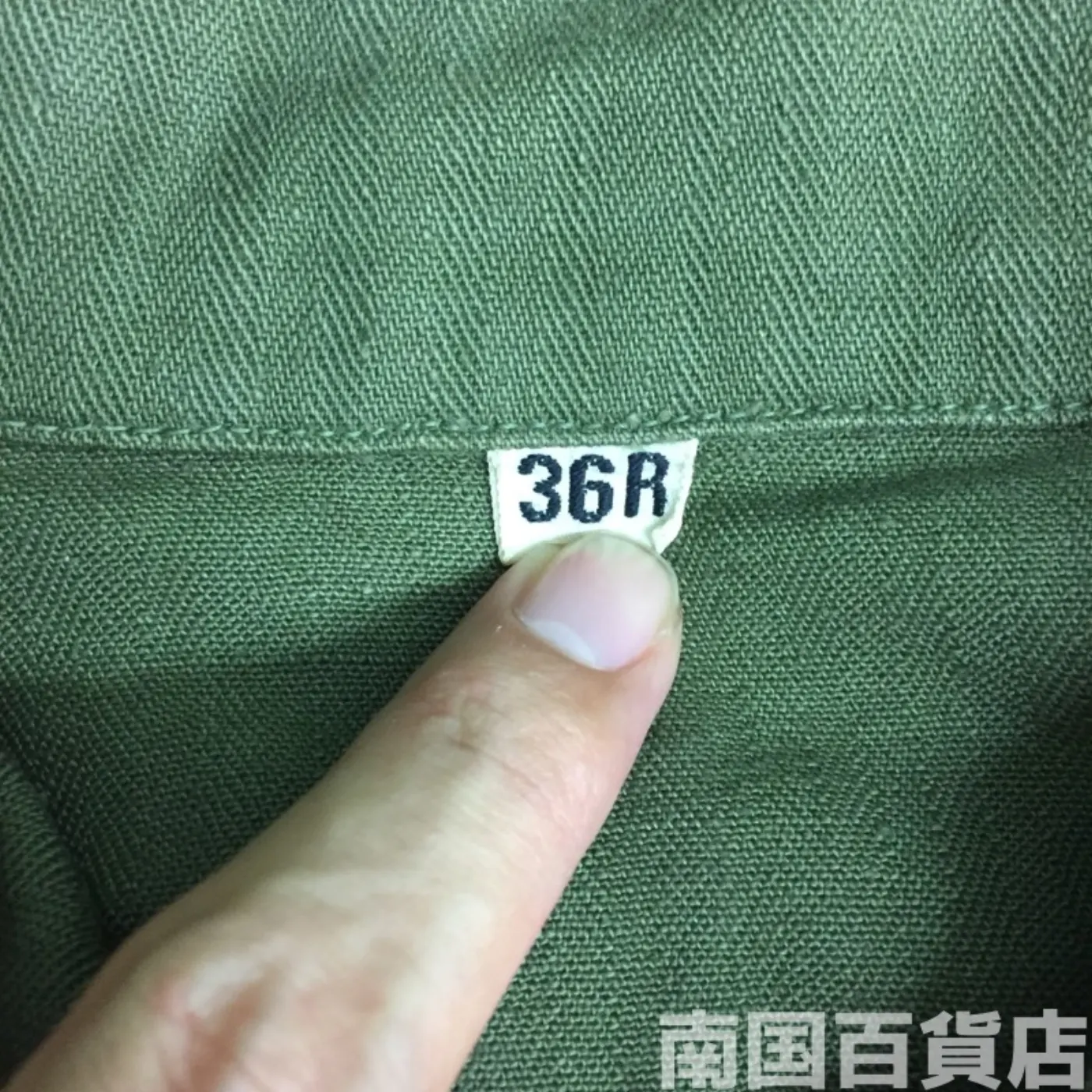 ユーティリティーシャツ 36R 中古良品 記録写真4