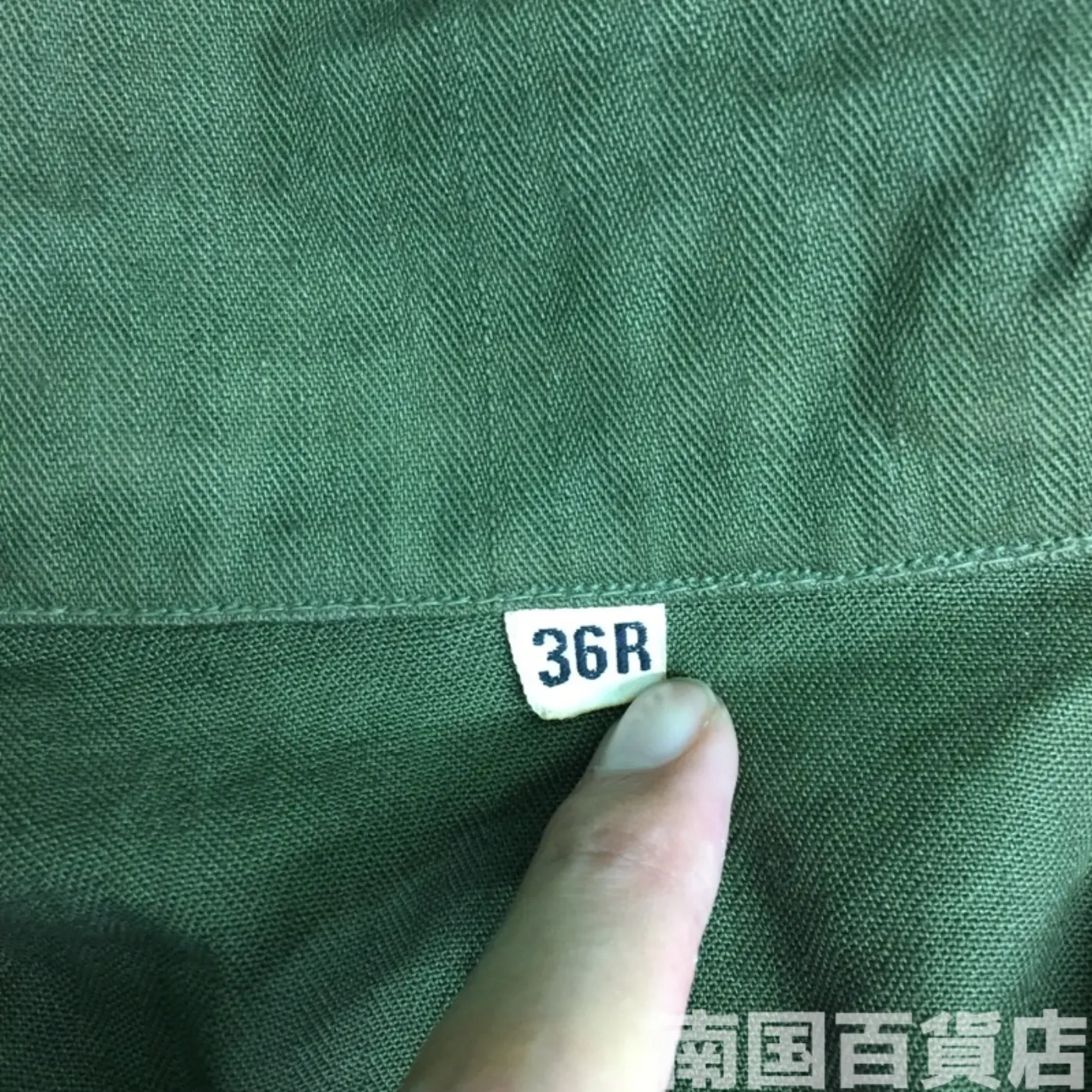 ODユーティリティーシャツ 36R 中古良品 記録写真4