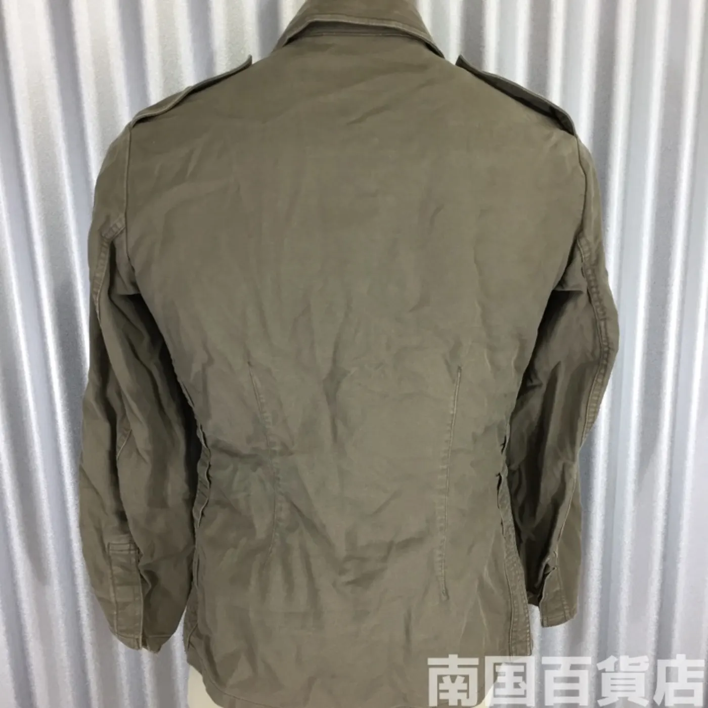 ミリタリーフィールドジャケット サイズ不明 中古品 記録写真4