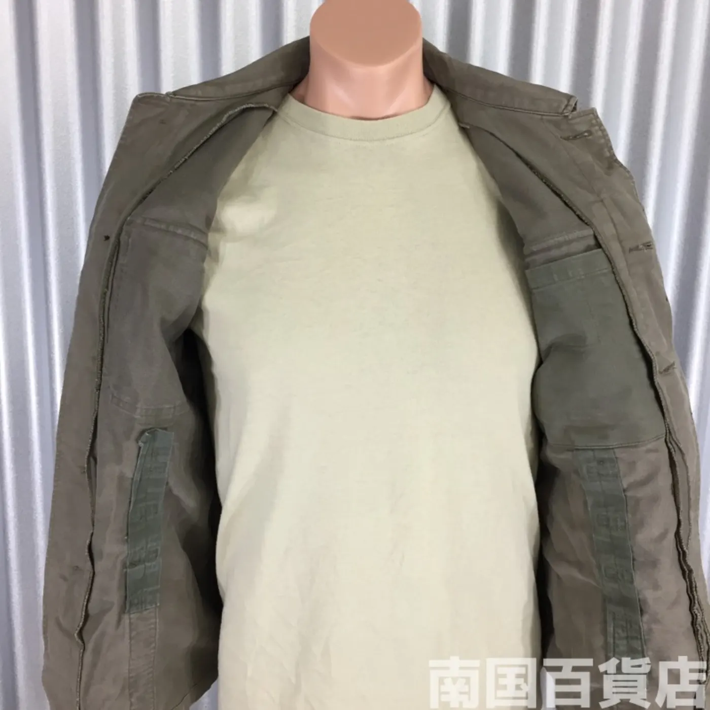 ミリタリーフィールドジャケット サイズ不明 中古品 記録写真8