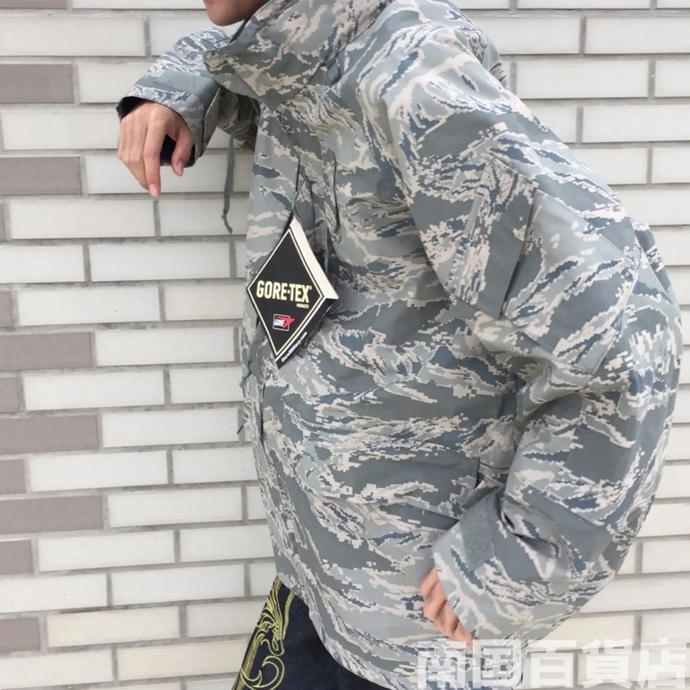 USAF タイガーパターン GORE-TEX ゴアテックスパーカー LRサイズ 未使用品 記録写真3
