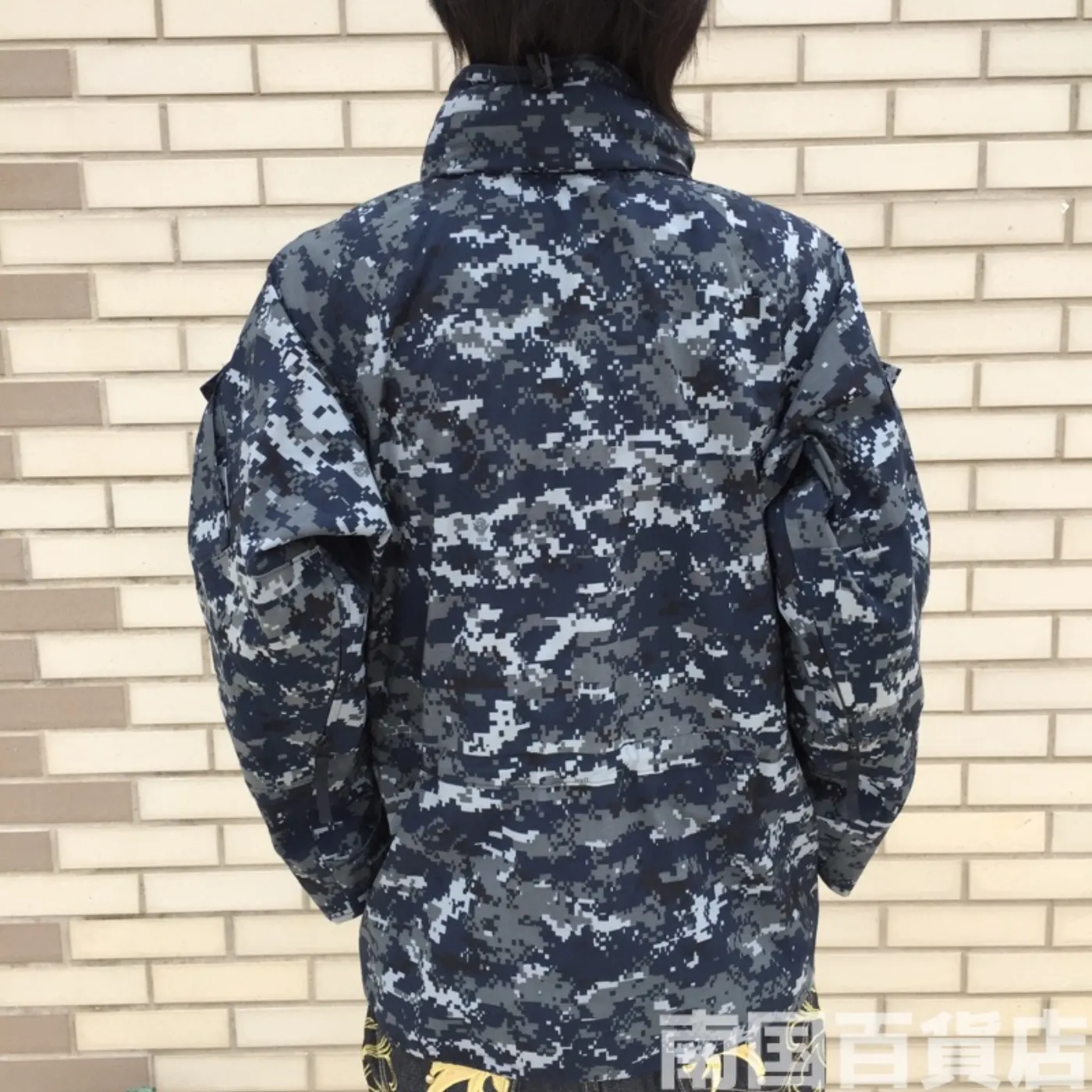 NAVY NWU ゴアテックス パーカ S-S 中古良品 記録写真3