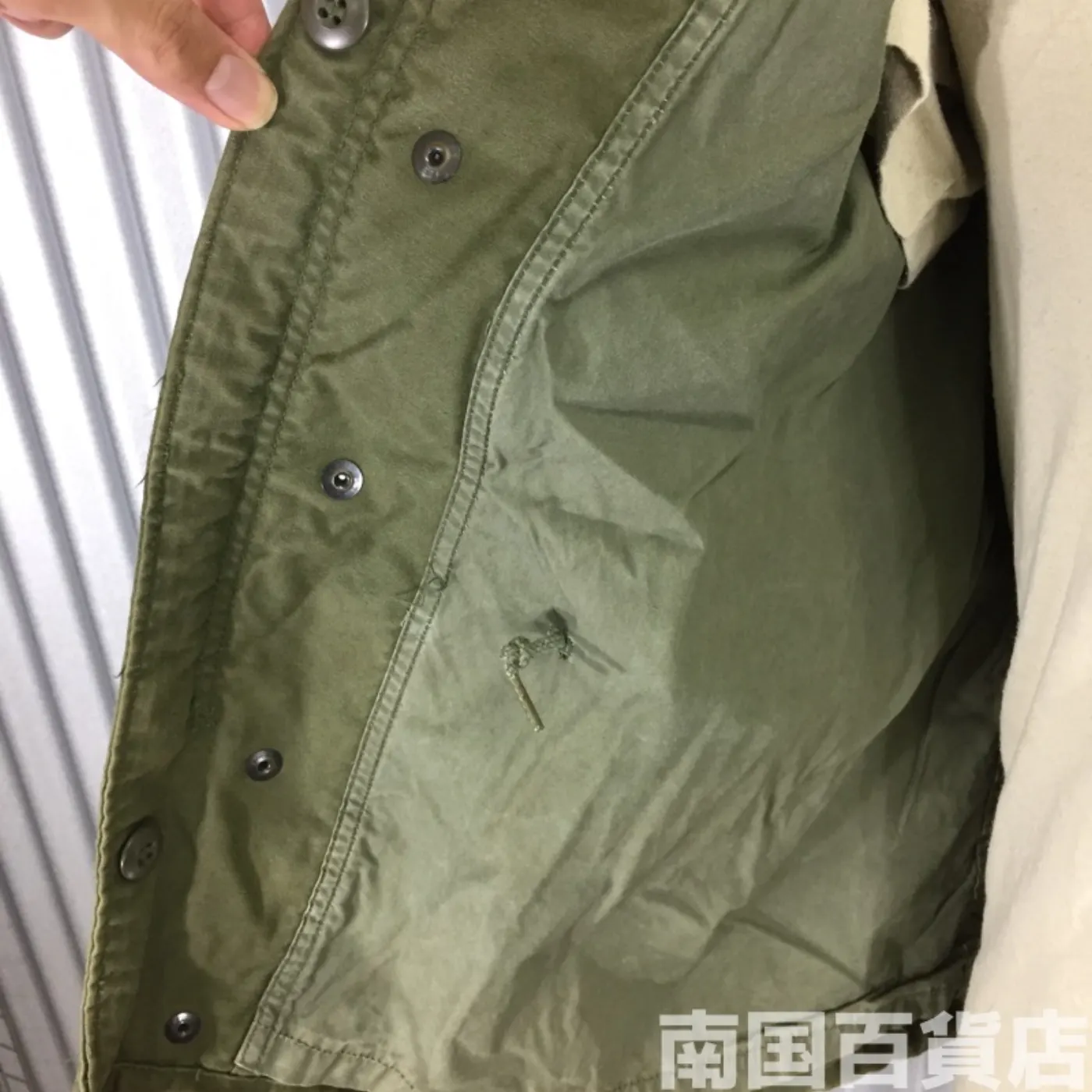 M51 フィールドジャケット SSサイズ ジャンク品 記録写真3
